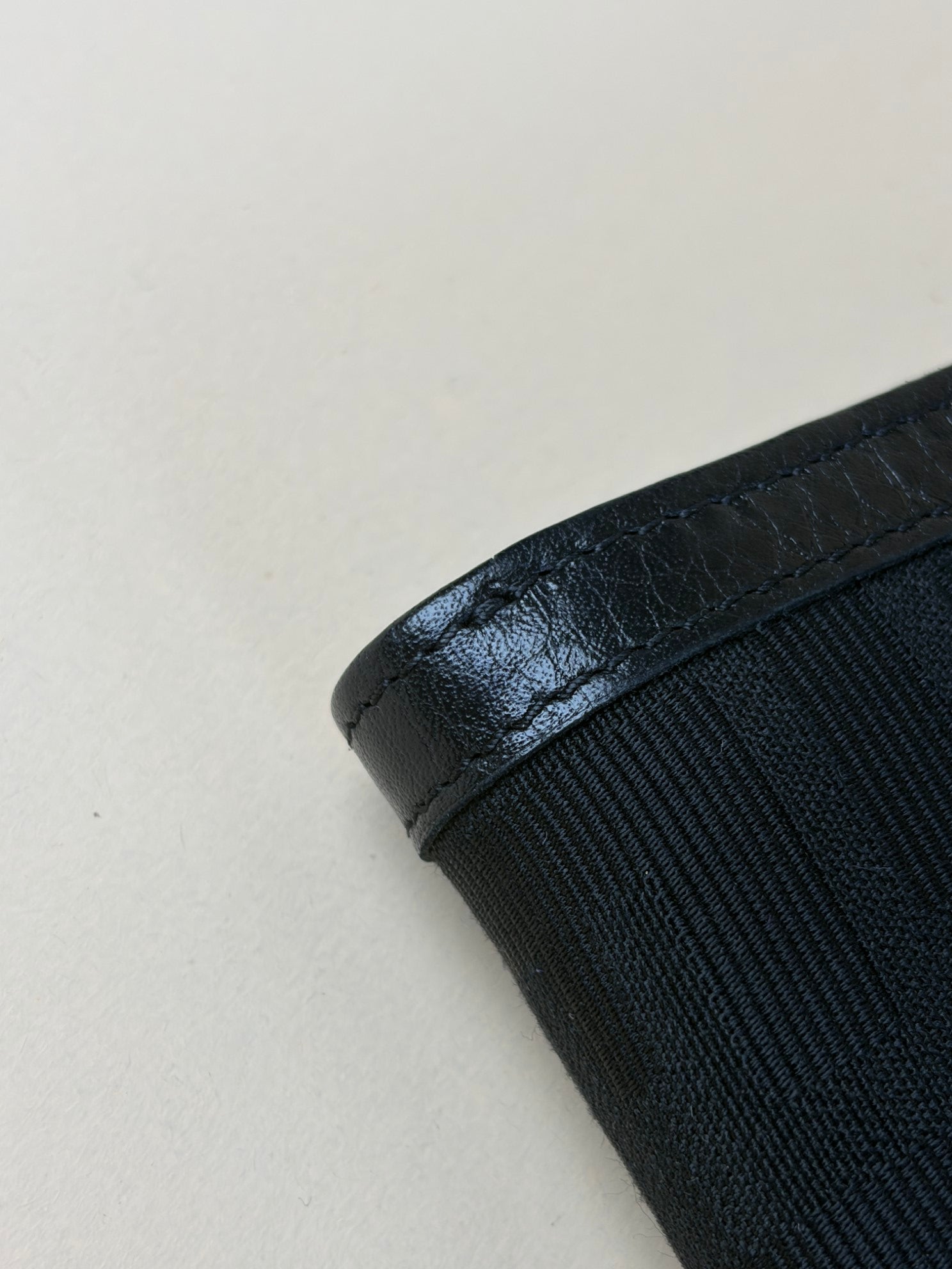 Fendi Black Zucchino Continental Wallet