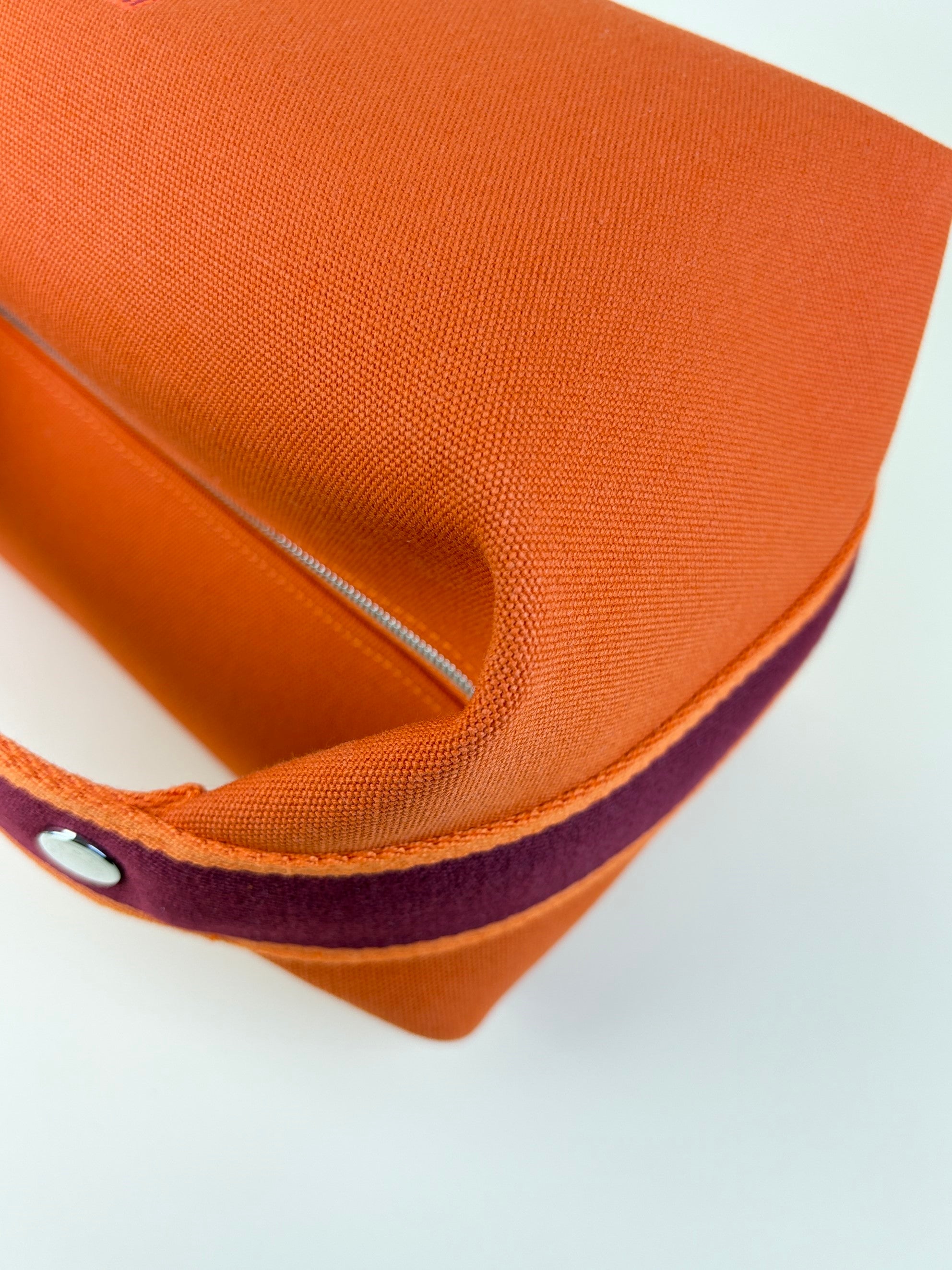 Hermes Orange Bride A Brac large Case