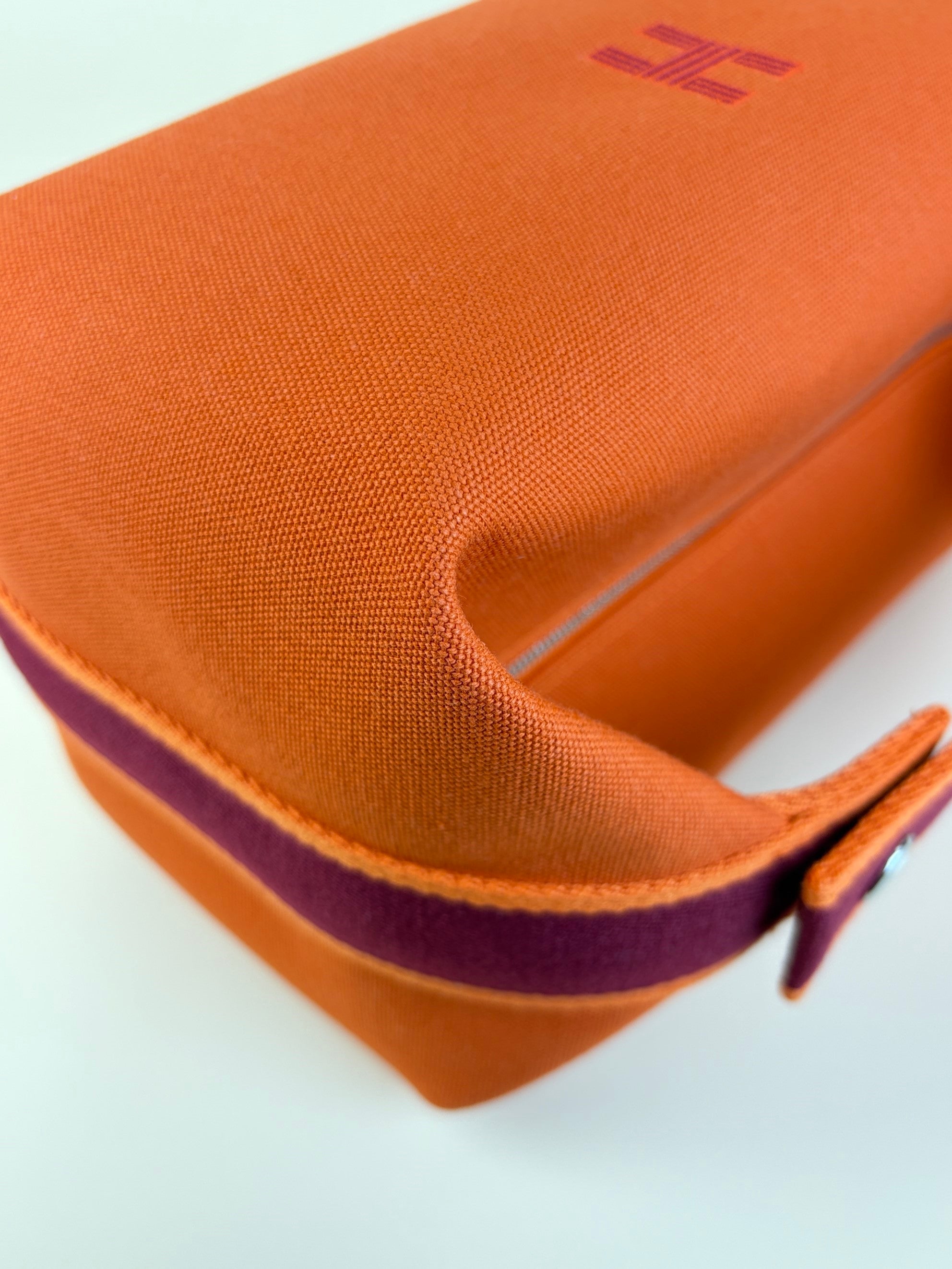Hermes Orange Bride A Brac large Case