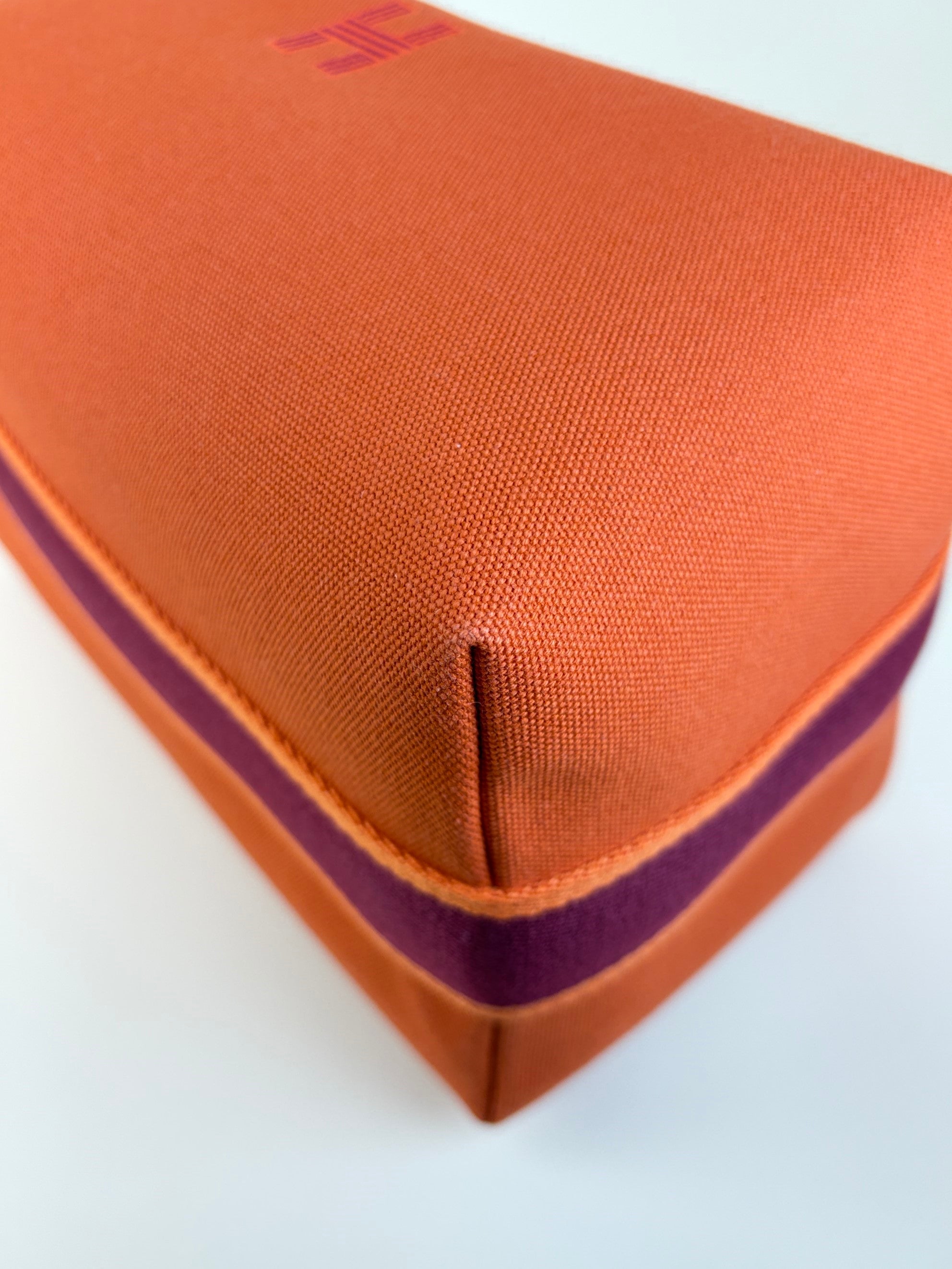 Hermes Orange Bride A Brac large Case