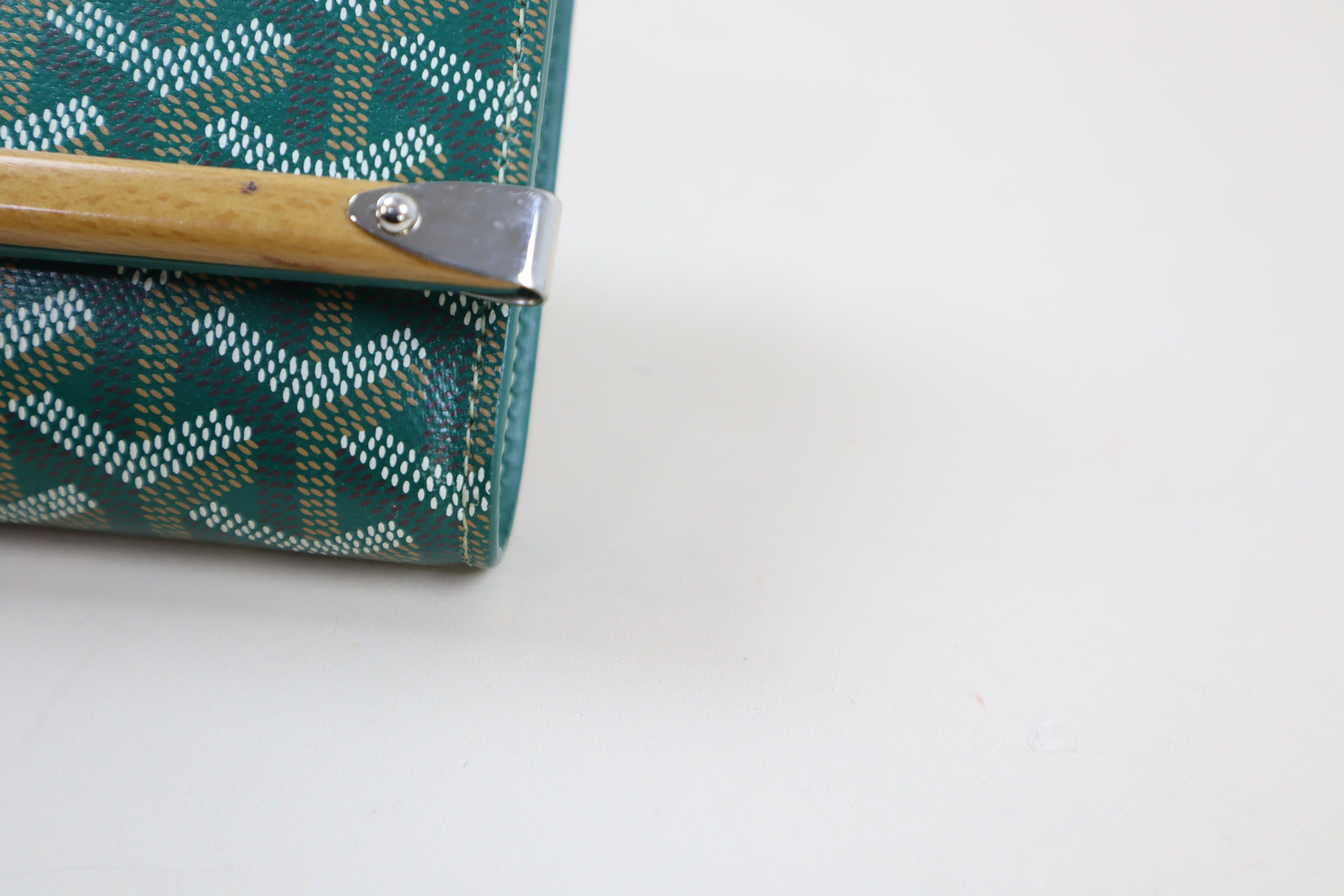 Goyard Green Monte Carlo Bag