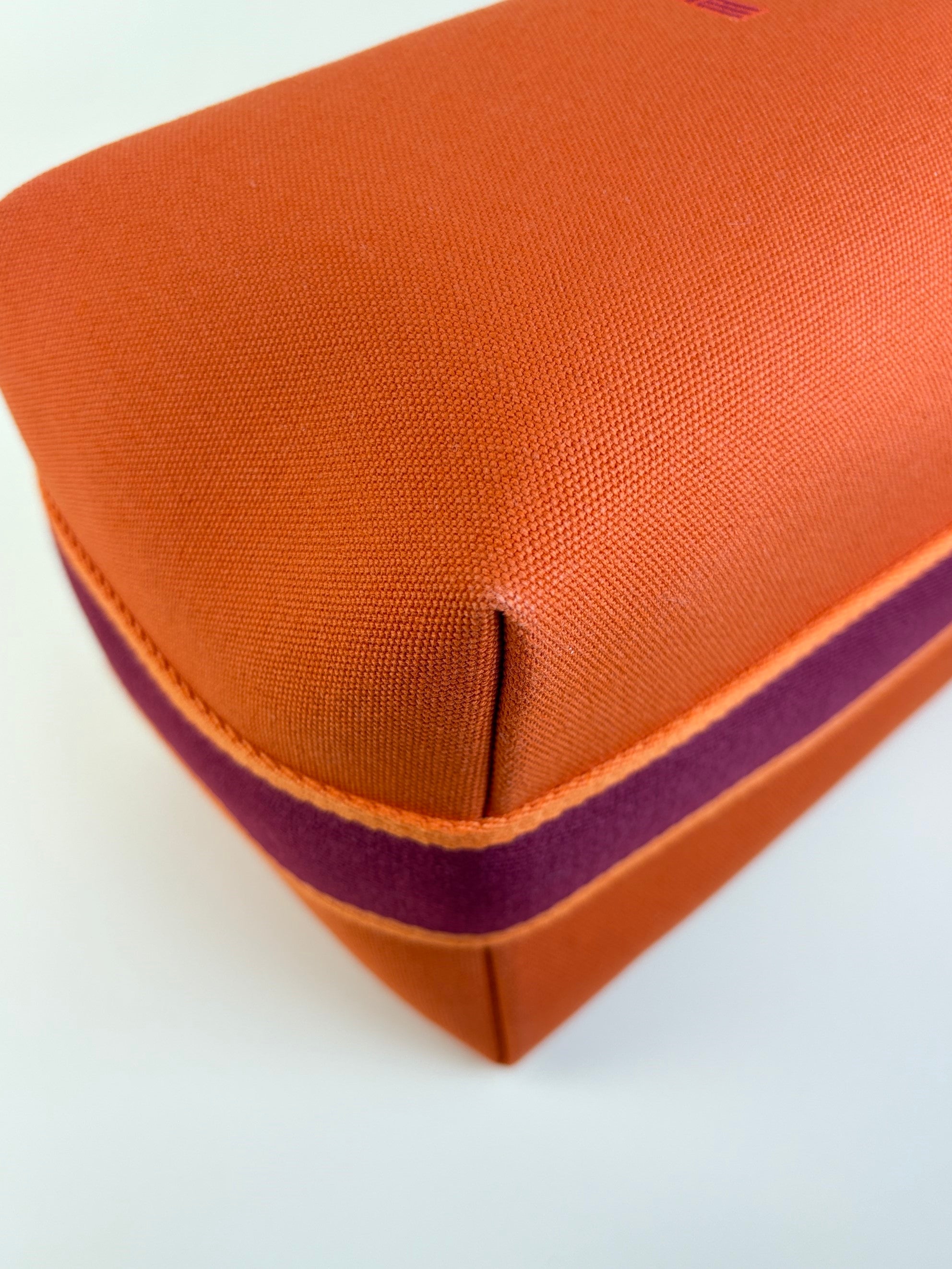 Hermes Orange Bride A Brac large Case