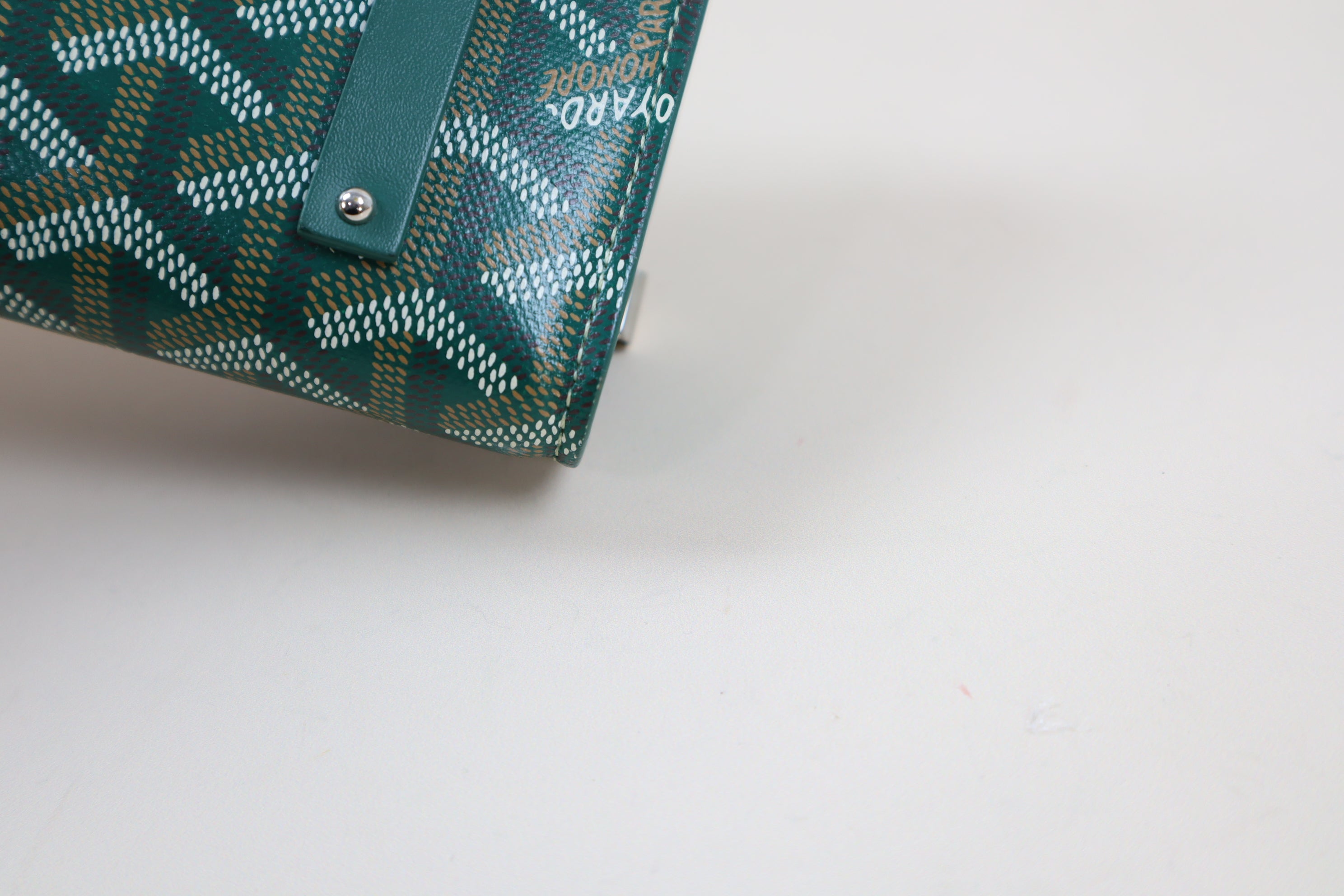 Goyard Green Monte Carlo Bag