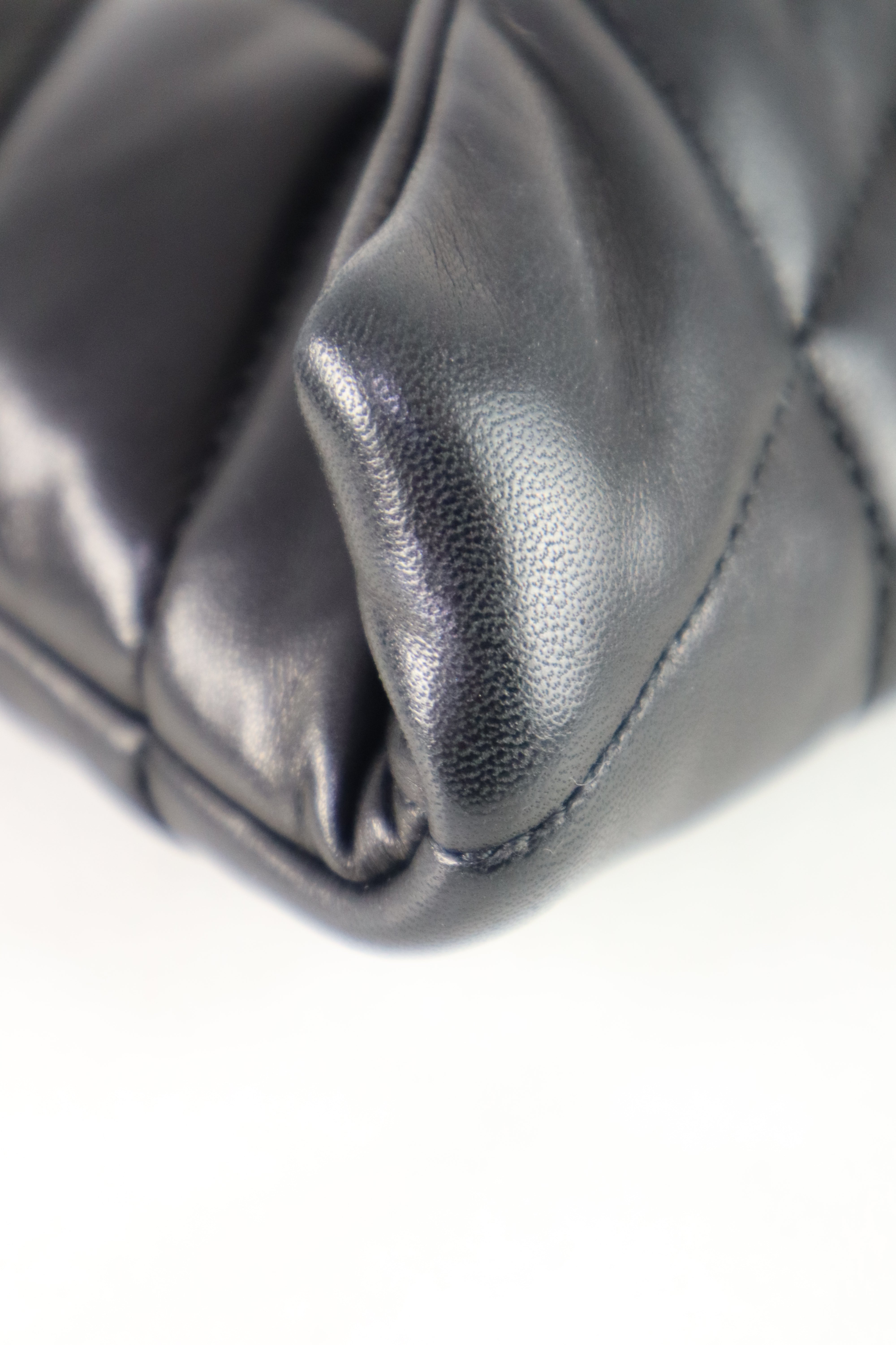 YSL Black Buffer Clutch