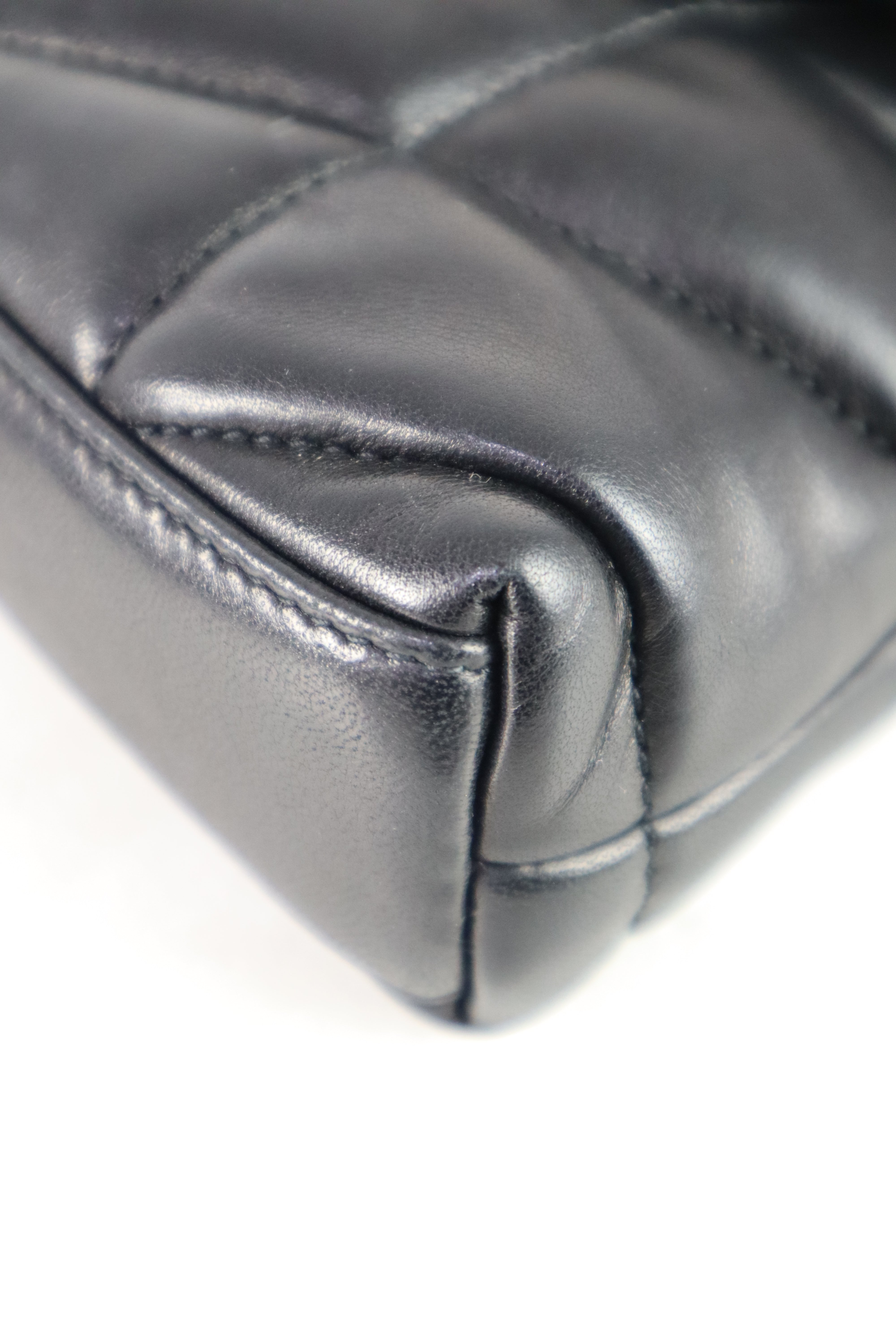 YSL Black Buffer Clutch