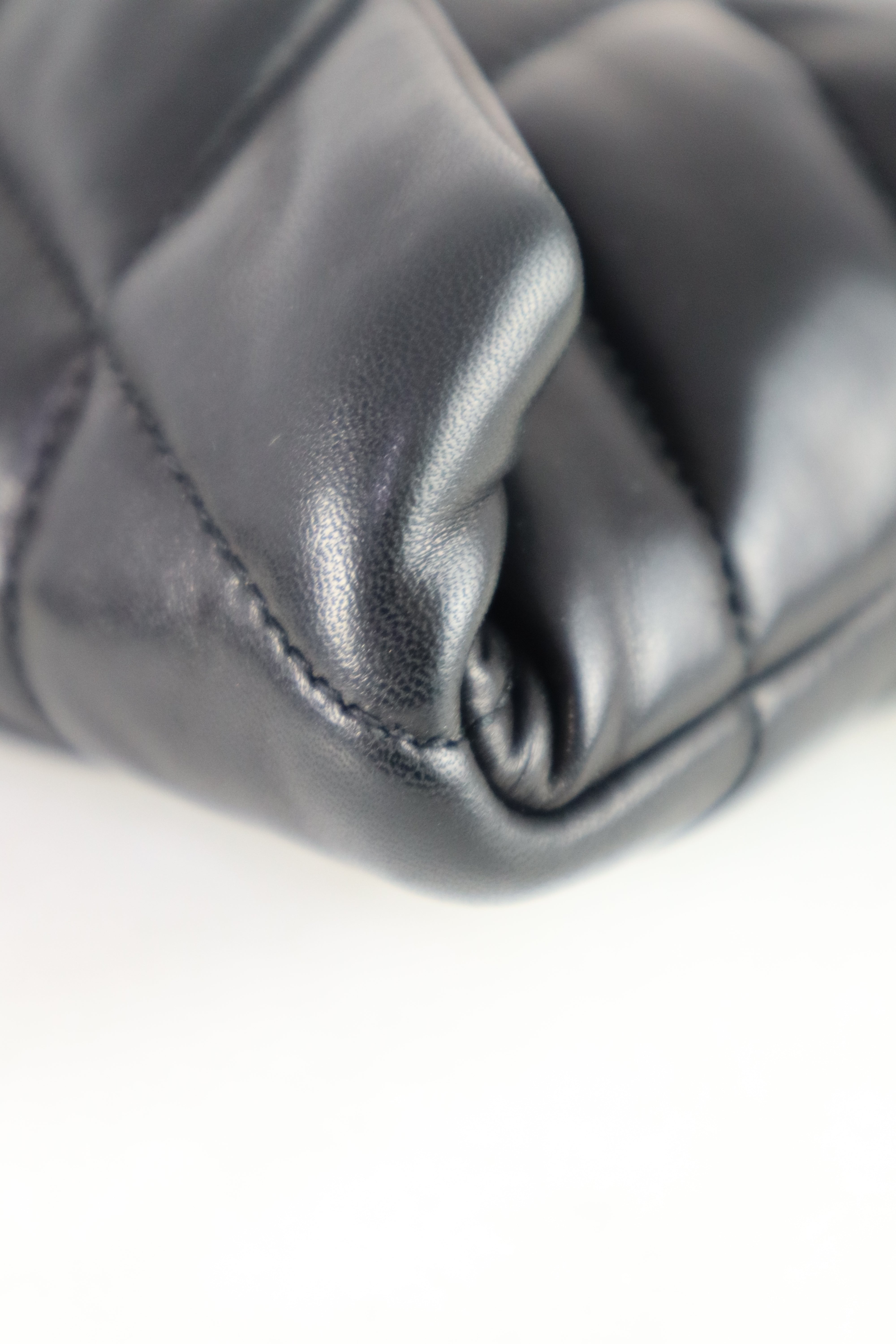 YSL Black Buffer Clutch