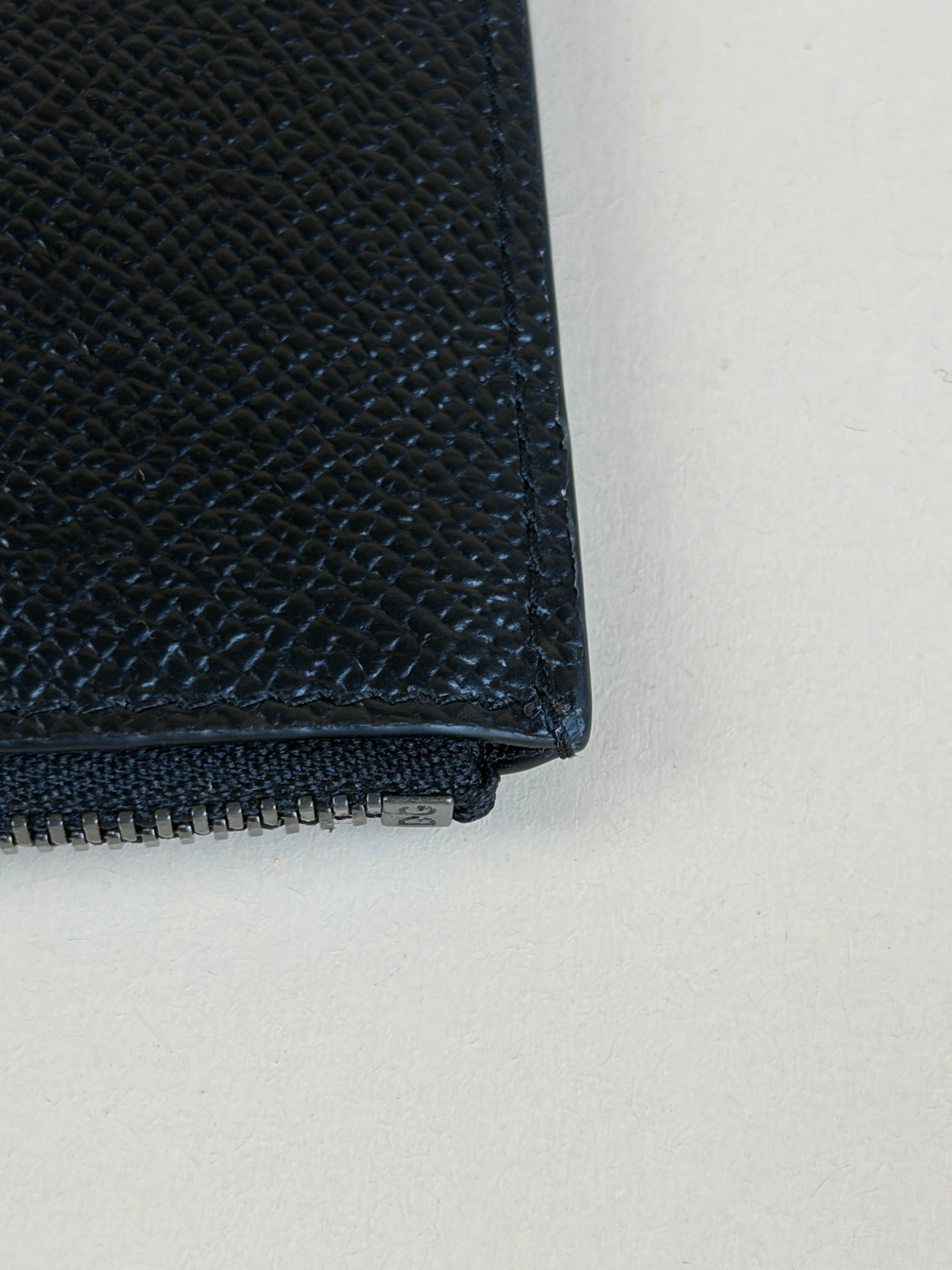 Dolce & Gabbana Black Zipped Card Holder