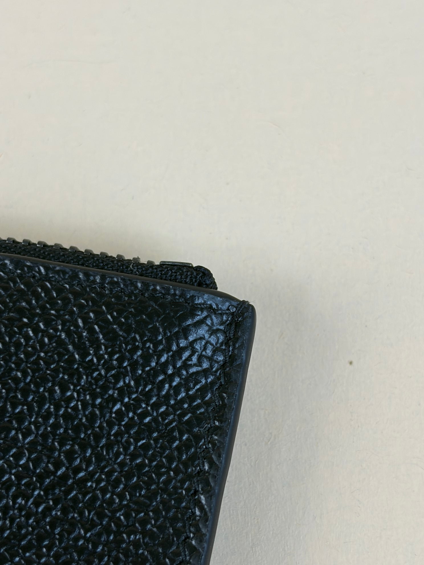 Dolce & Gabbana Black Zipped Card Holder