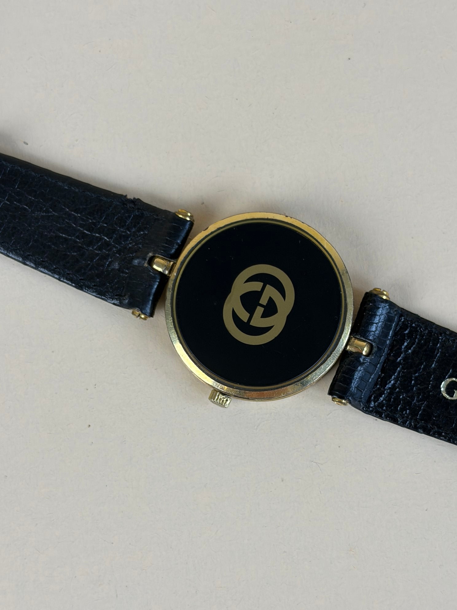 Gucci Black Vernis Watch