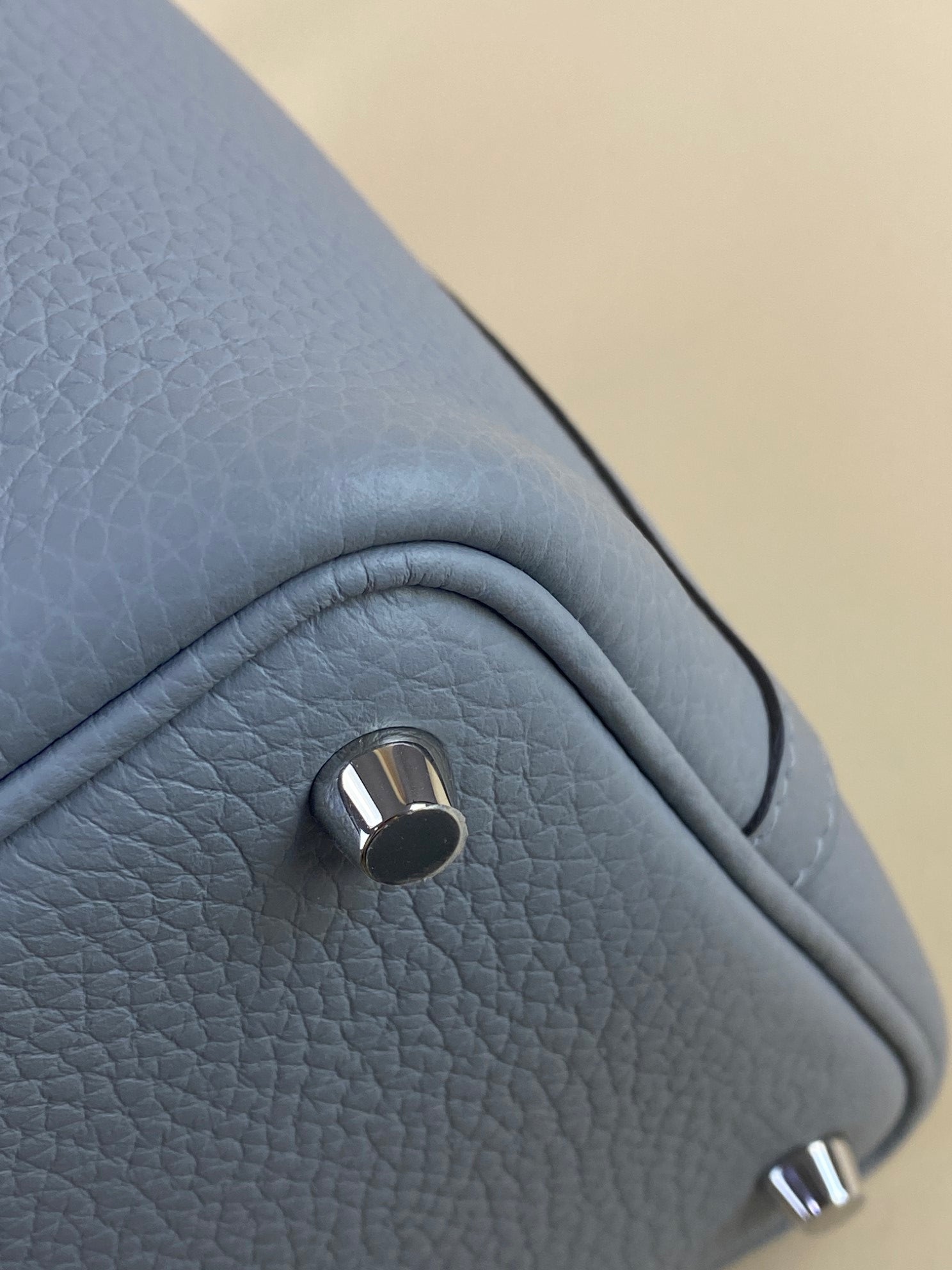 Hermes Gris Pantin Picotin Lock 18 Bag