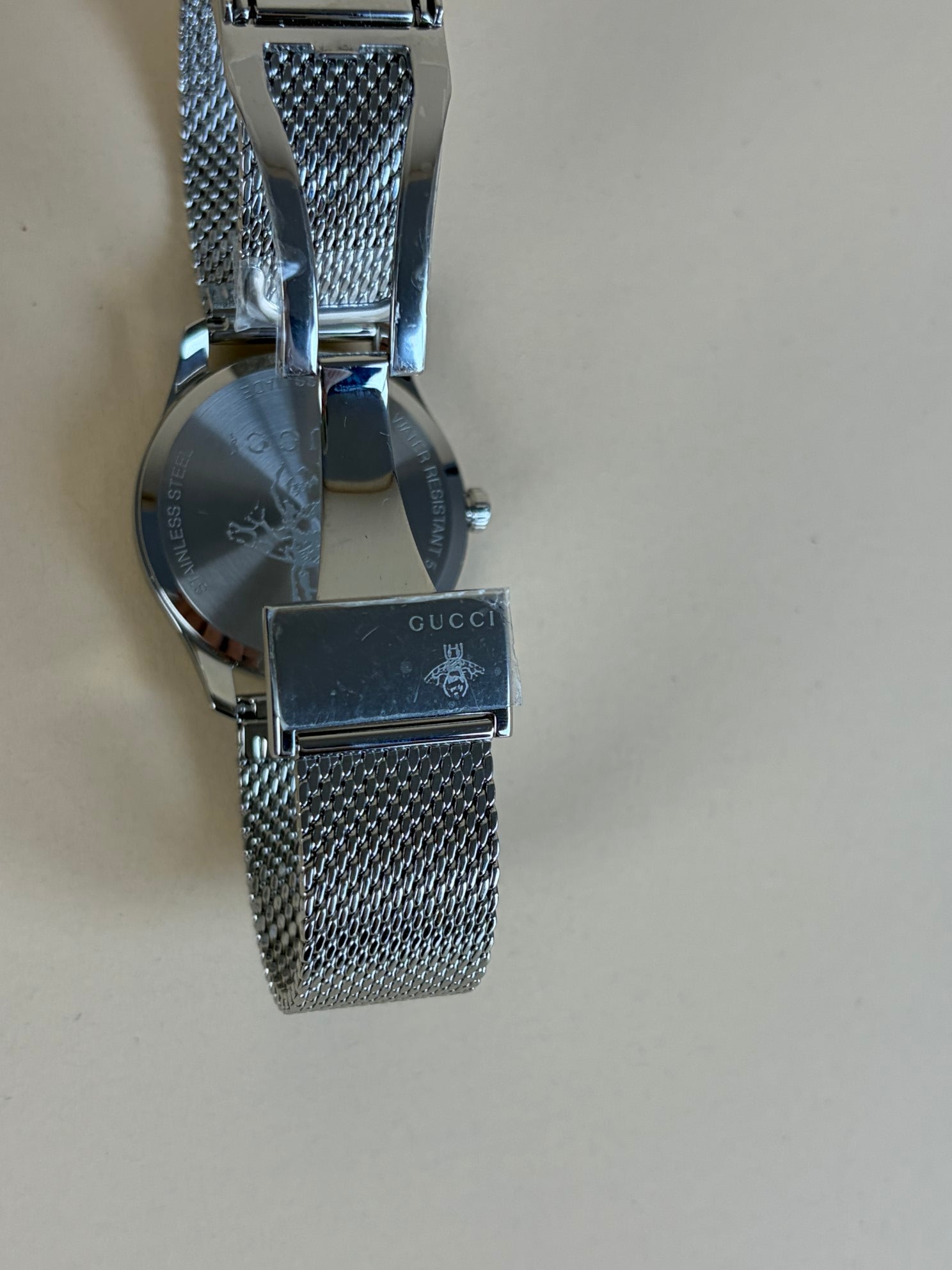 Gucci Stainless Steel Timeless Quartz Watch