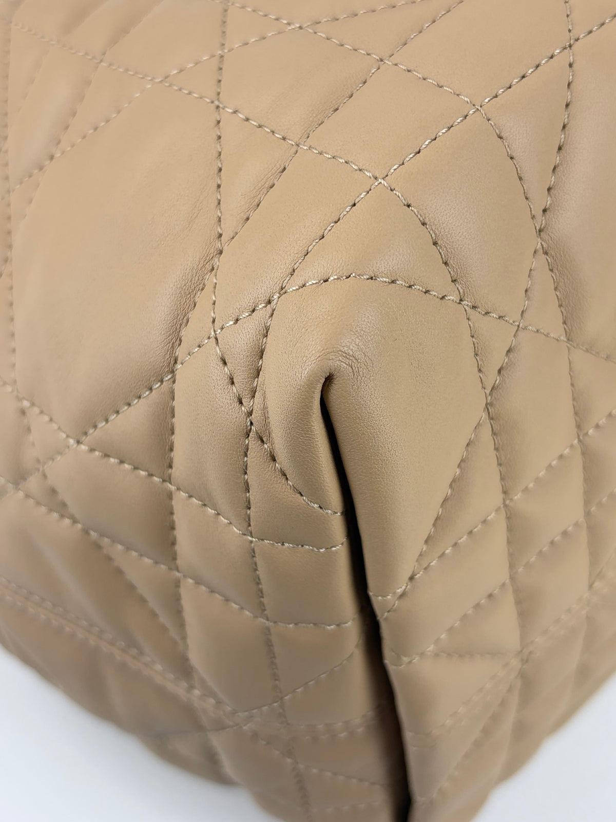 Dior biscuit and trench beige macro cannage calfskin medium Dior toujours bag