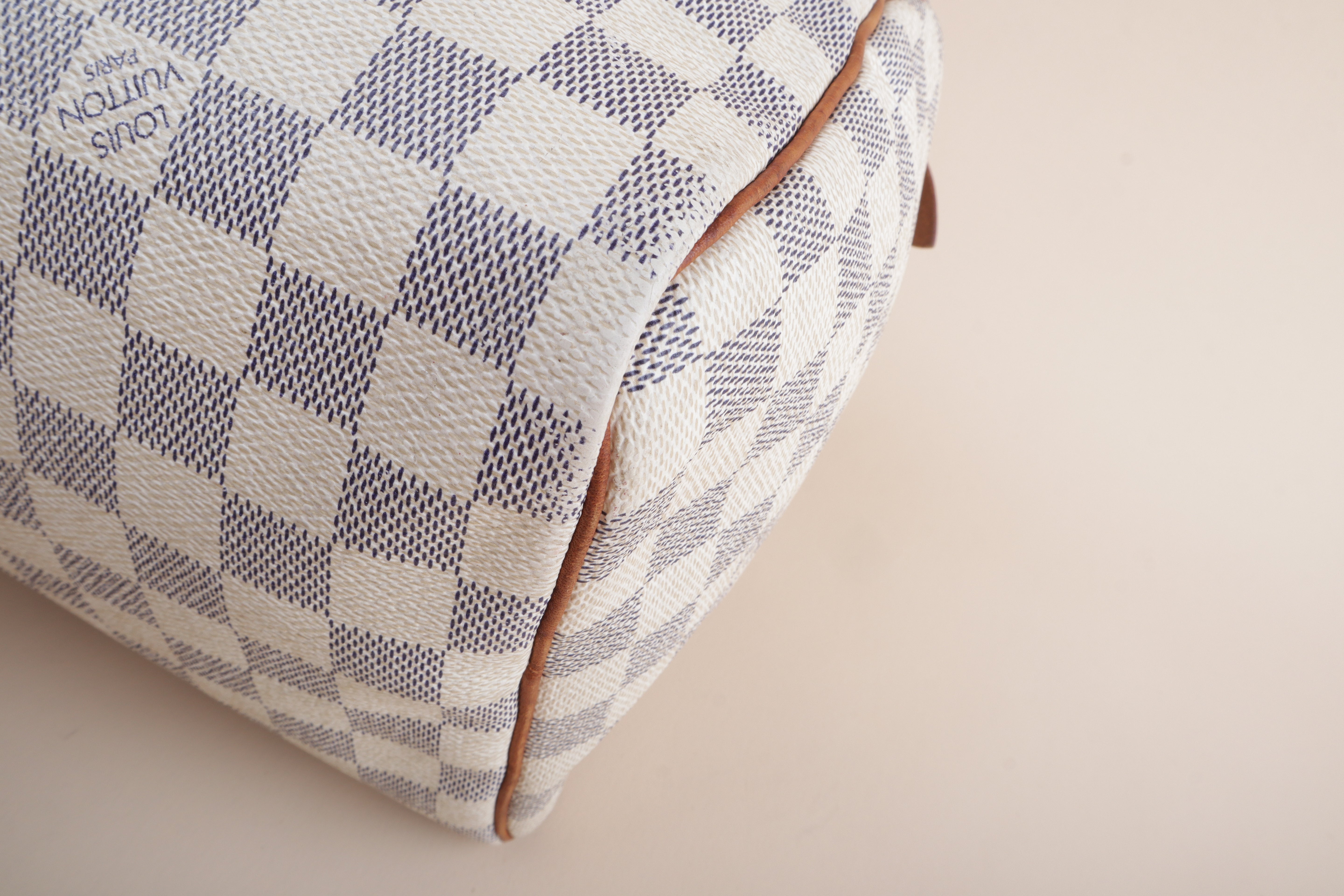 Louis Vuitton Speedy 30 Damier Azur Speedy Tote Bag