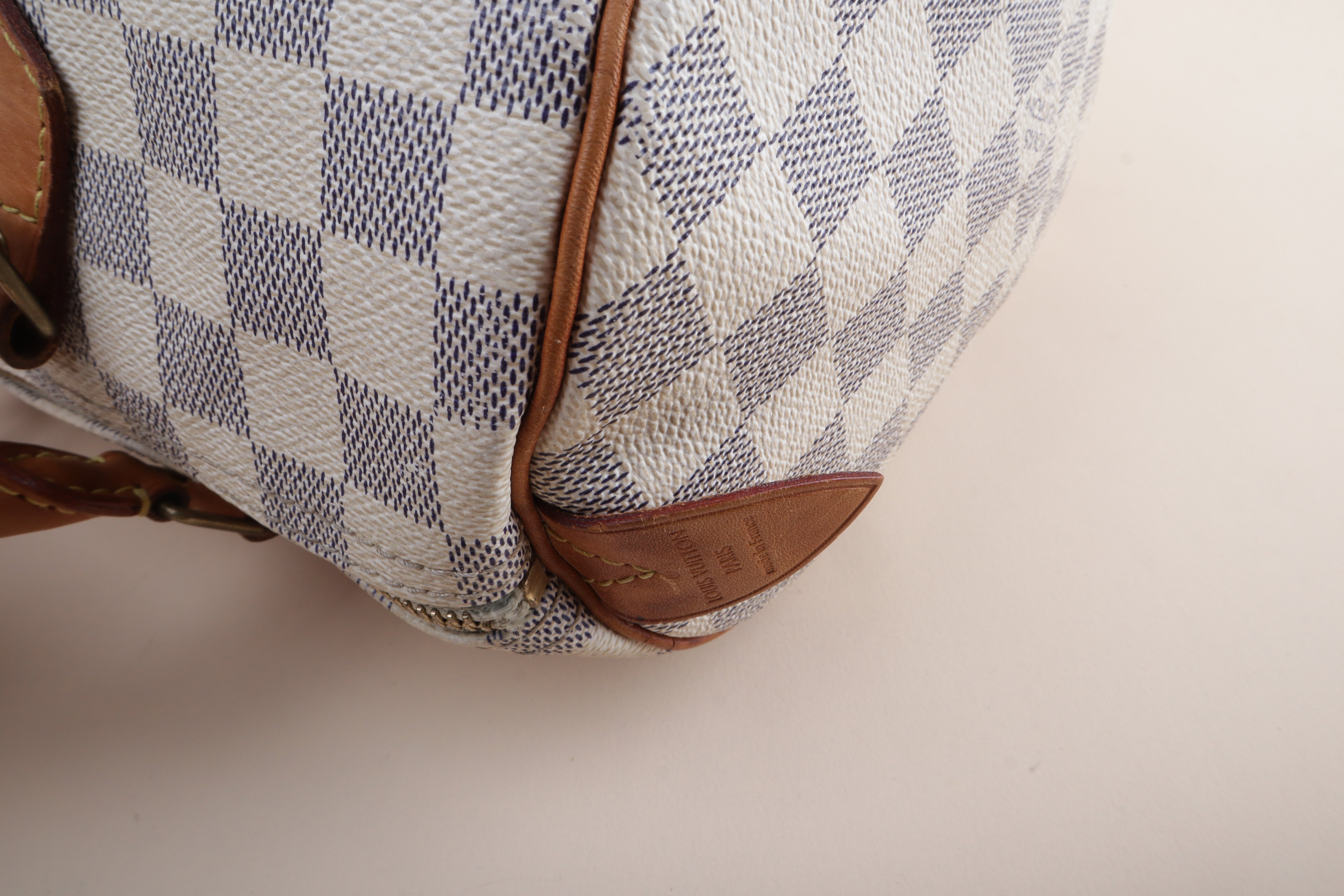 Louis Vuitton Speedy 30 Damier Azur Speedy Tote Bag