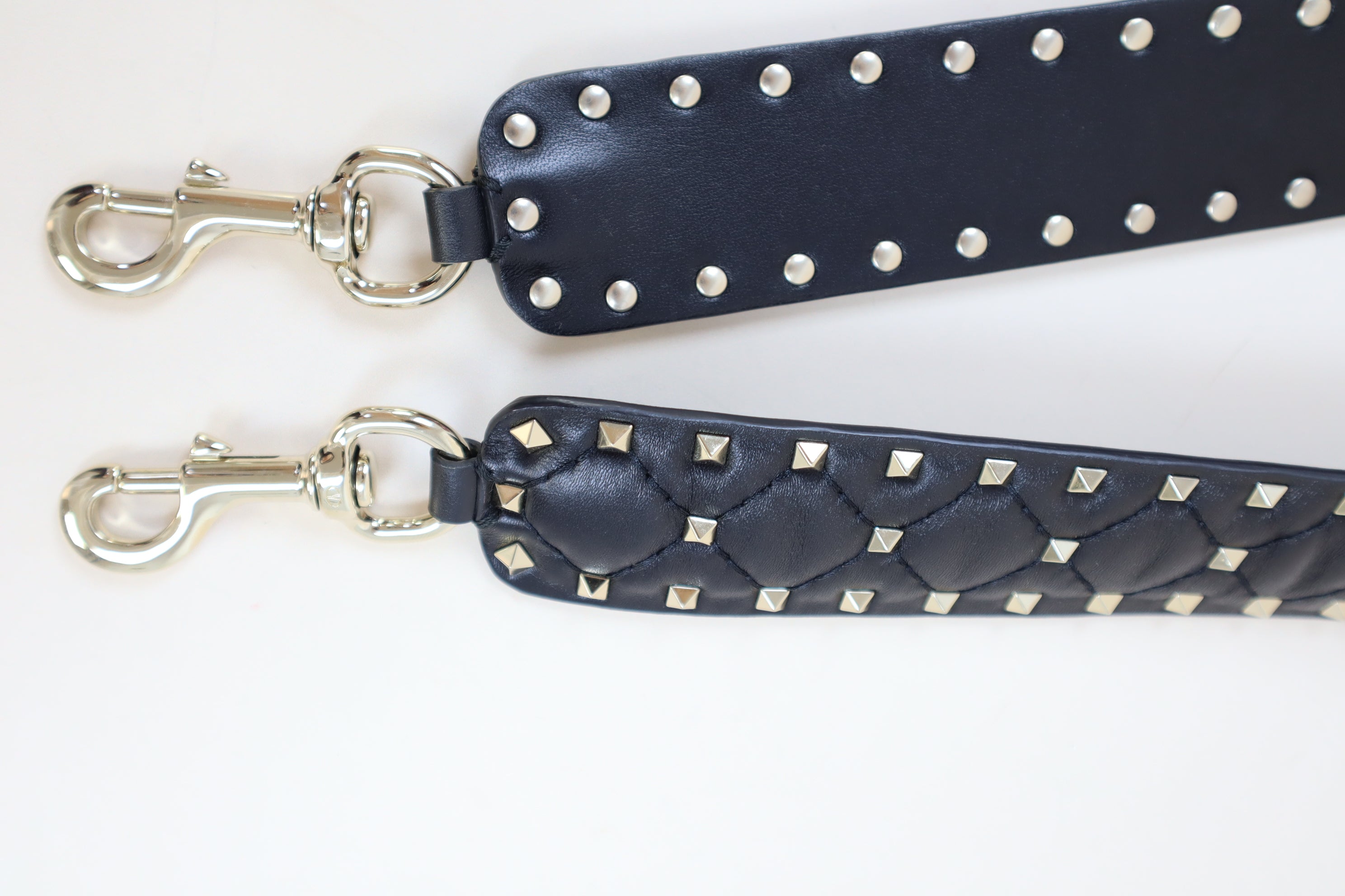 Valentino Black Rockstud Strap