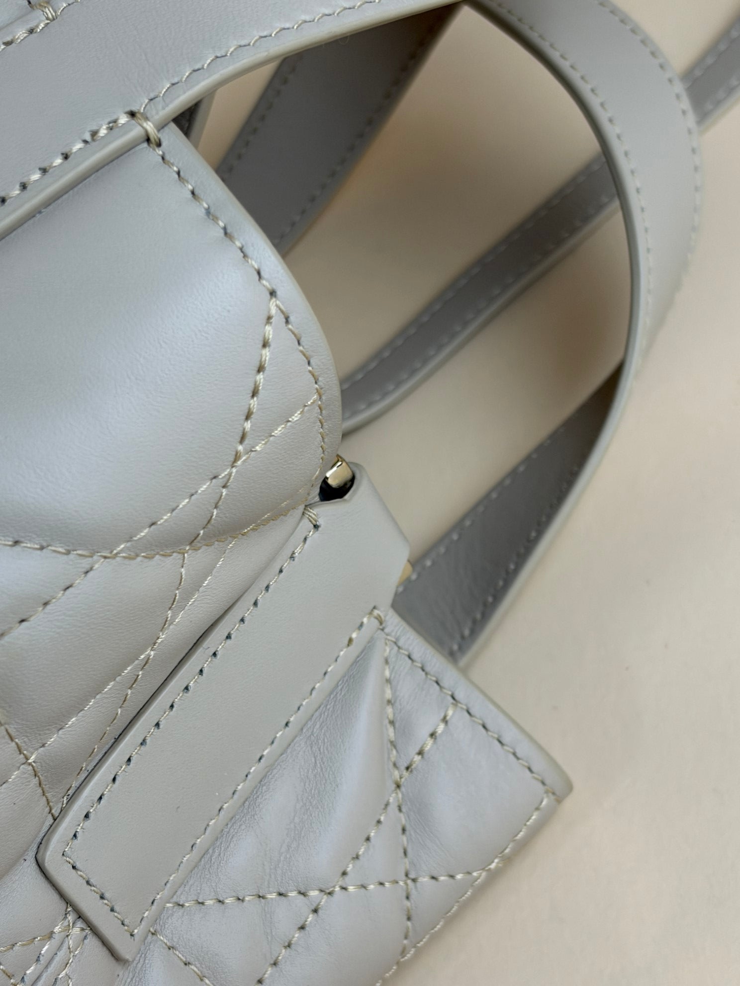 Christian Dior Small Toujours Vertical Tote Bag w/ Strap