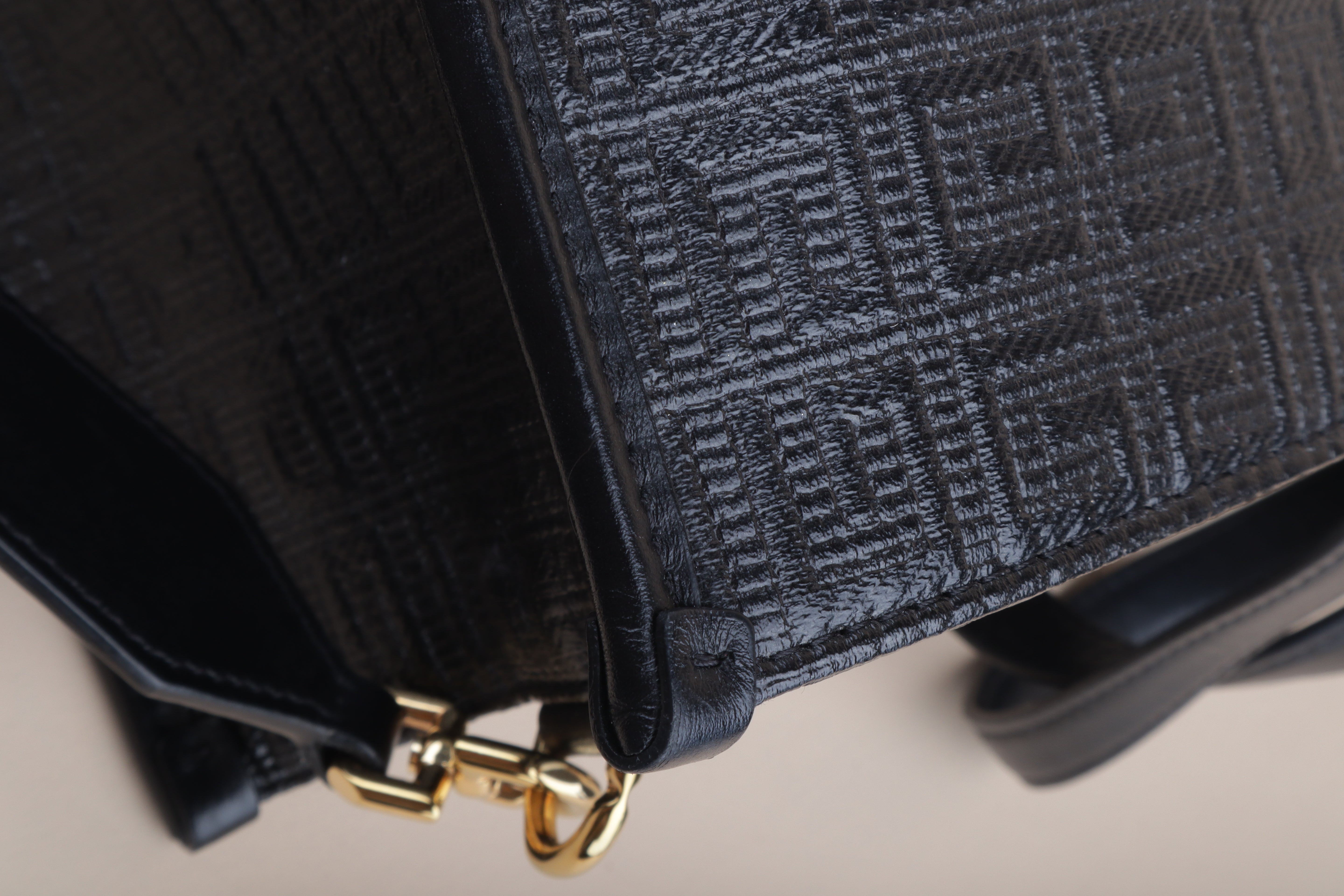 Givenchy Black G-Tote Medium Shopping Bag