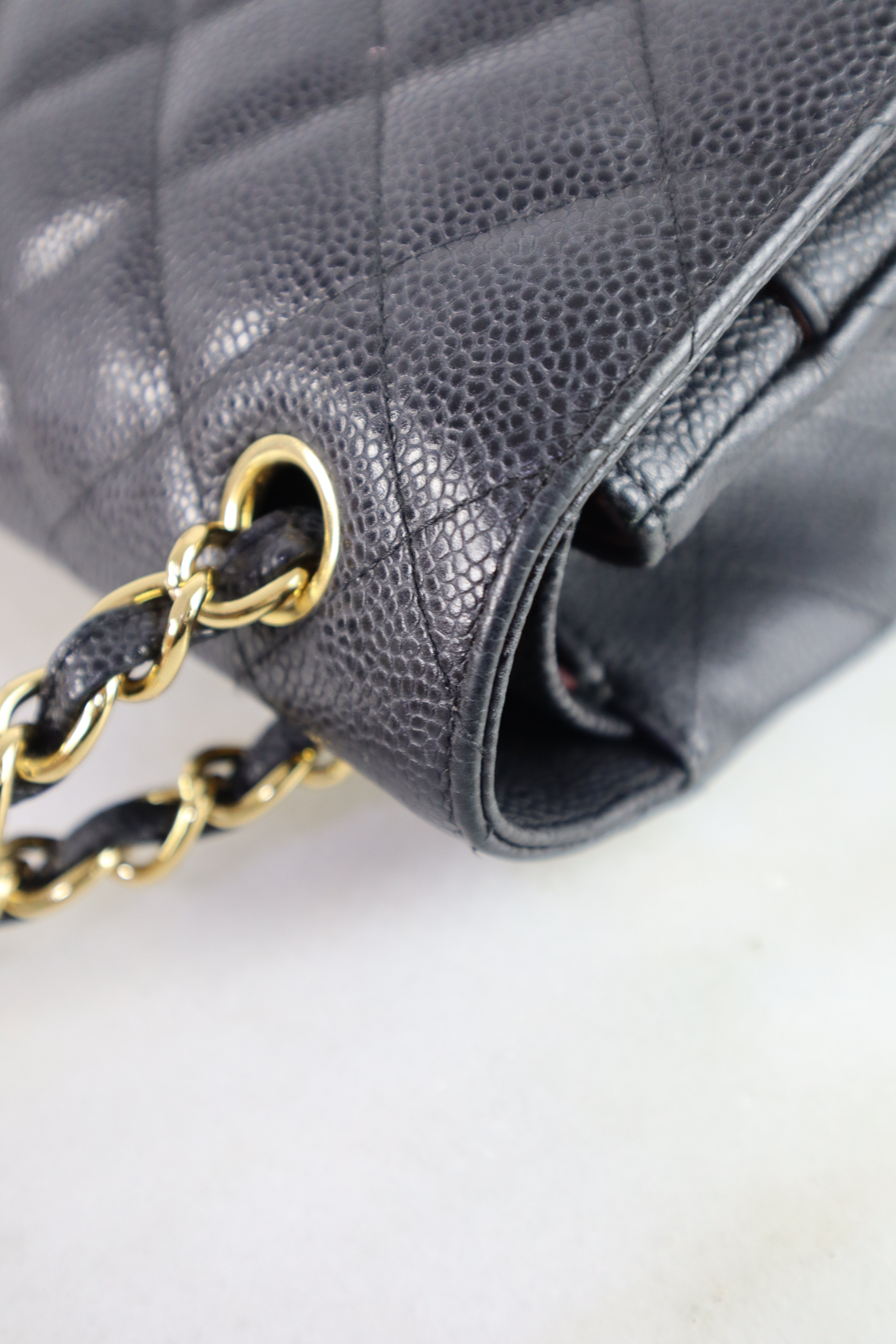 Chanel Black Classic Jumbo Bag