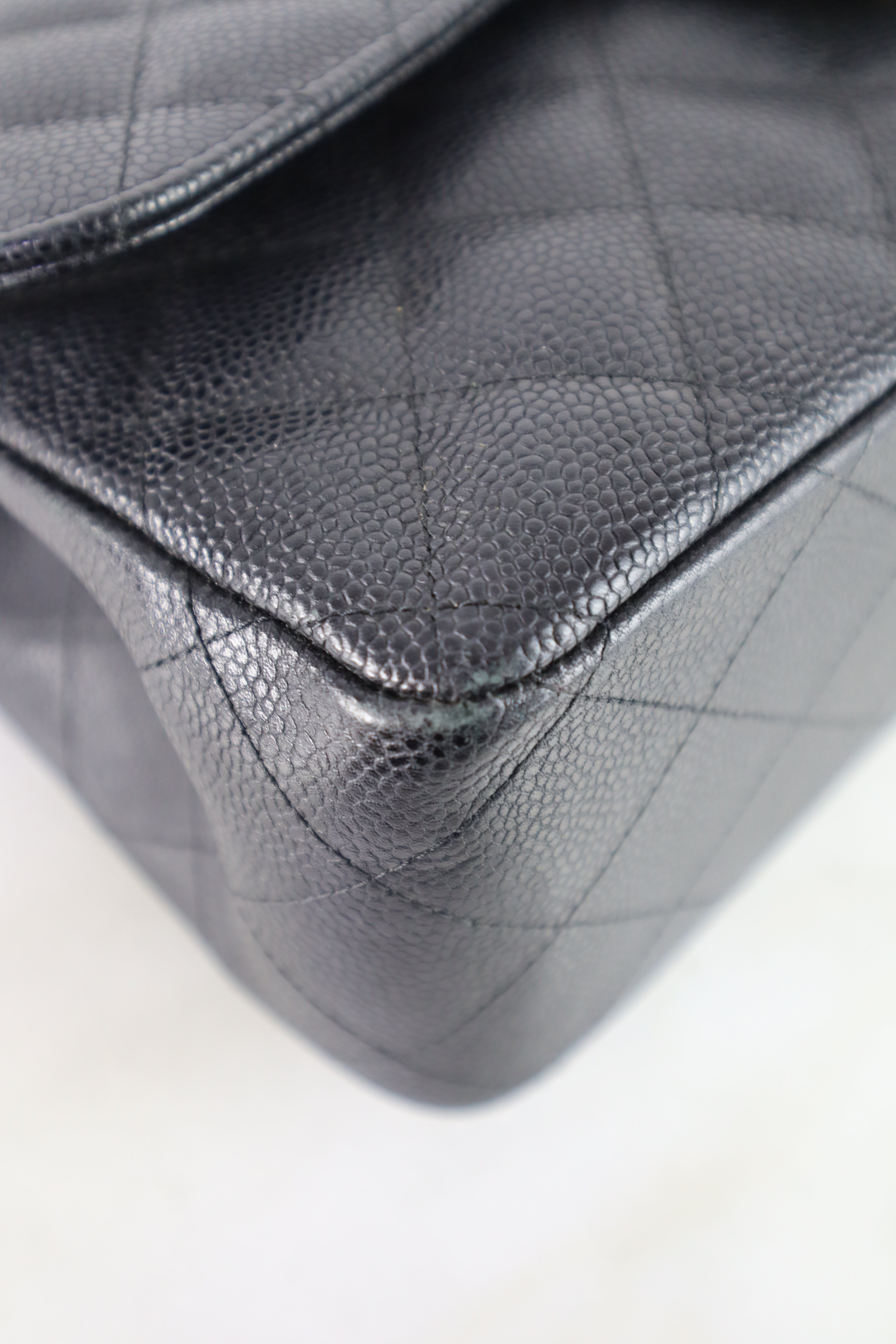 Chanel Black Classic Jumbo Bag