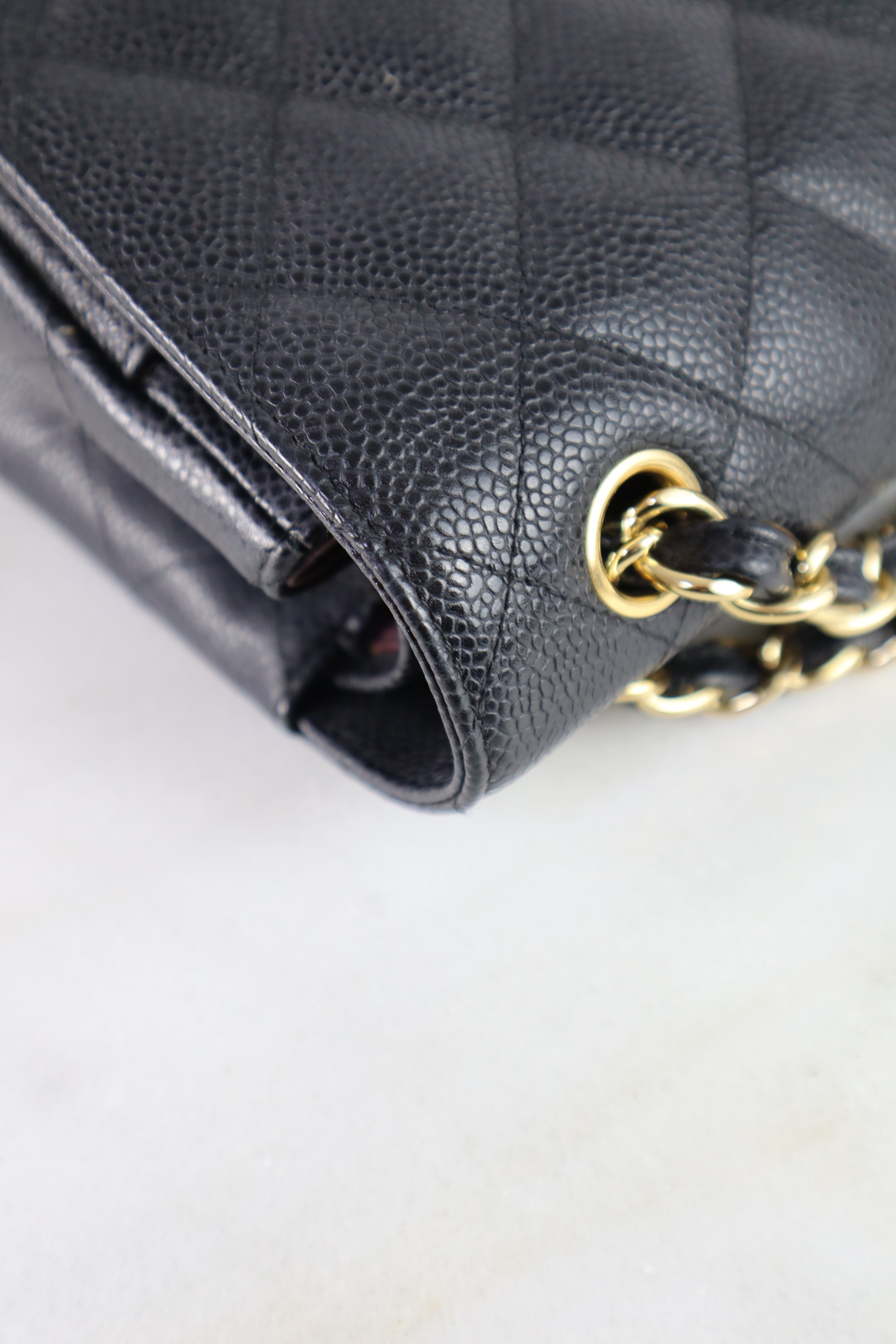 Chanel Black Classic Jumbo Bag