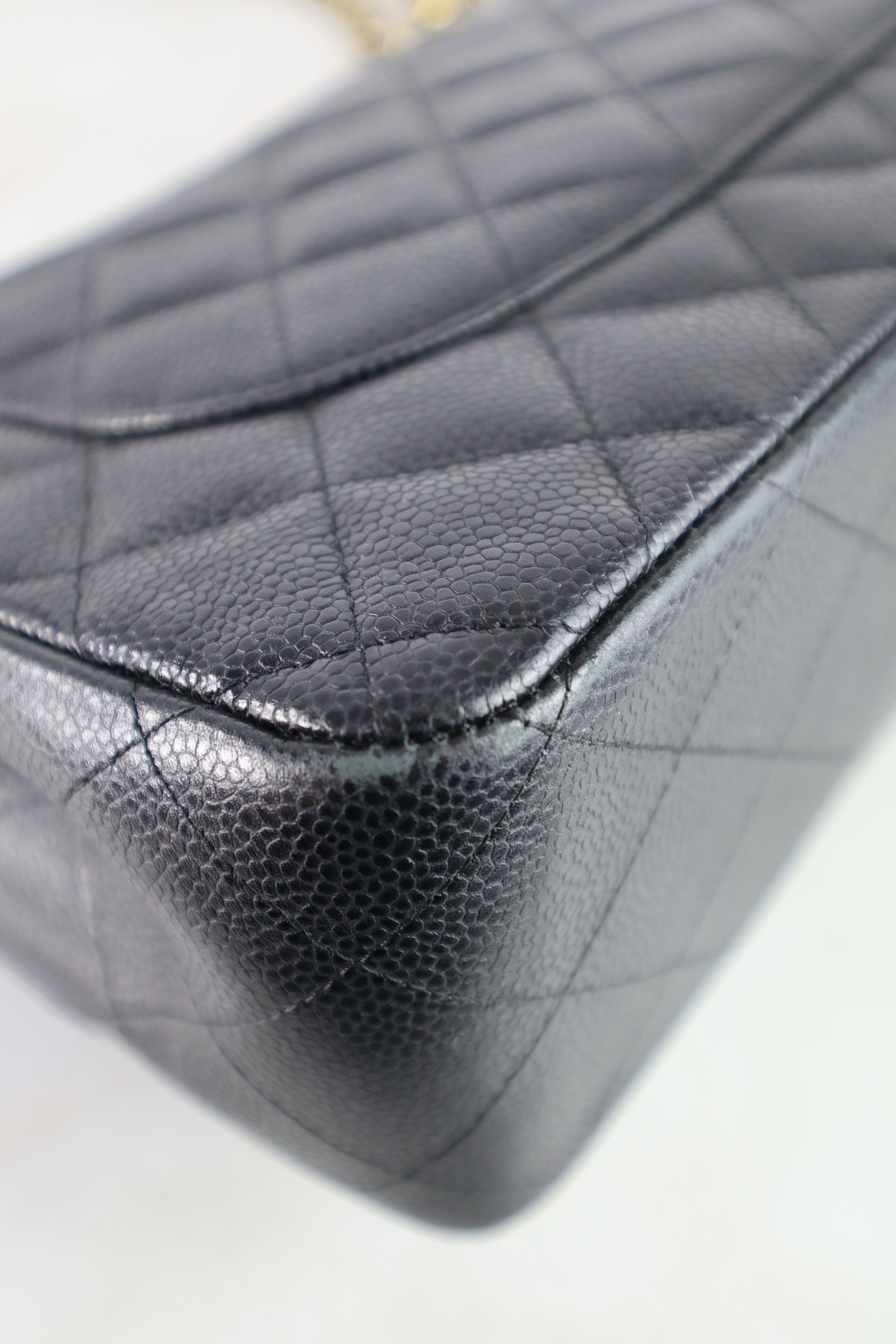 Chanel Black Classic Jumbo Bag