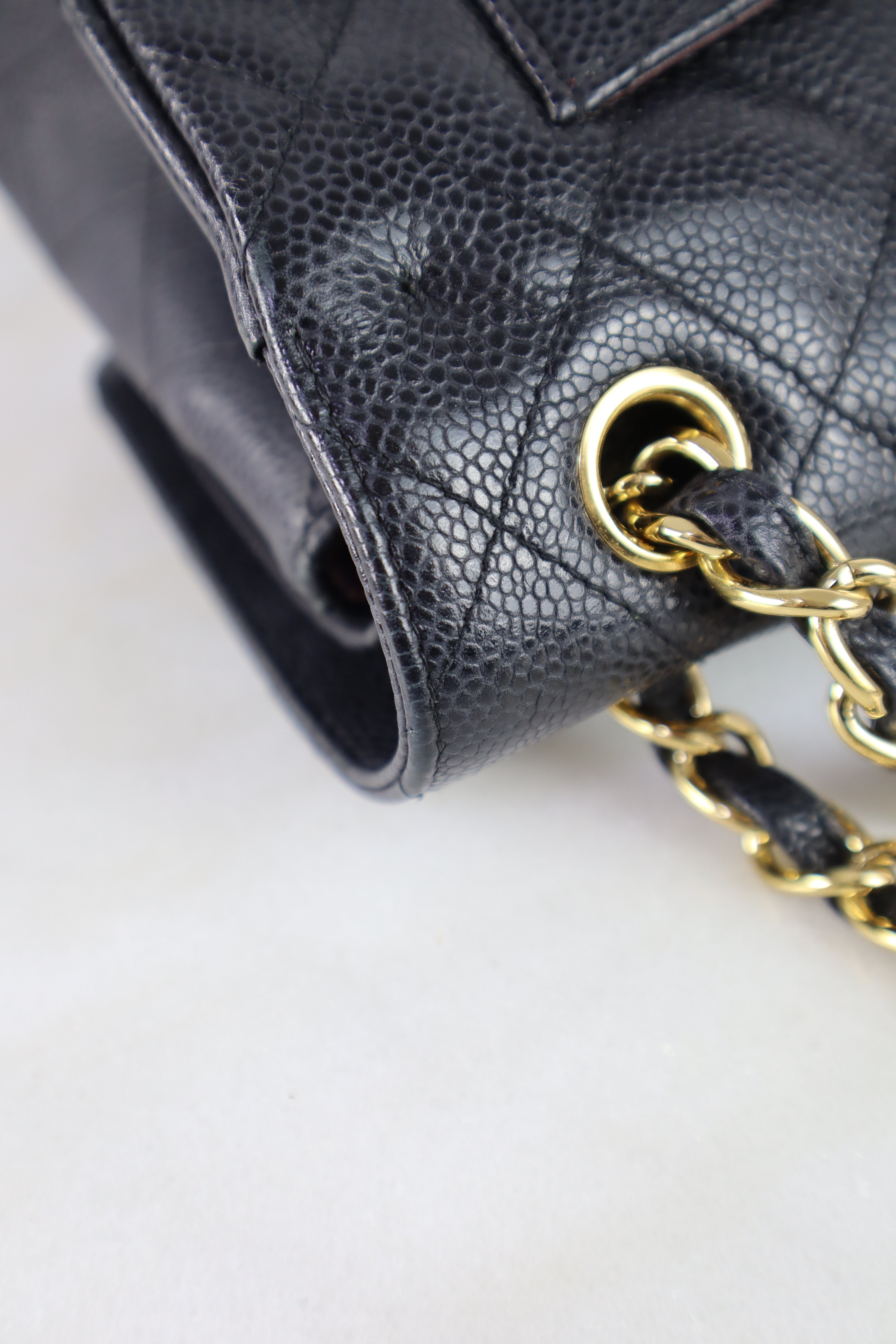 Chanel Black Classic Jumbo Bag