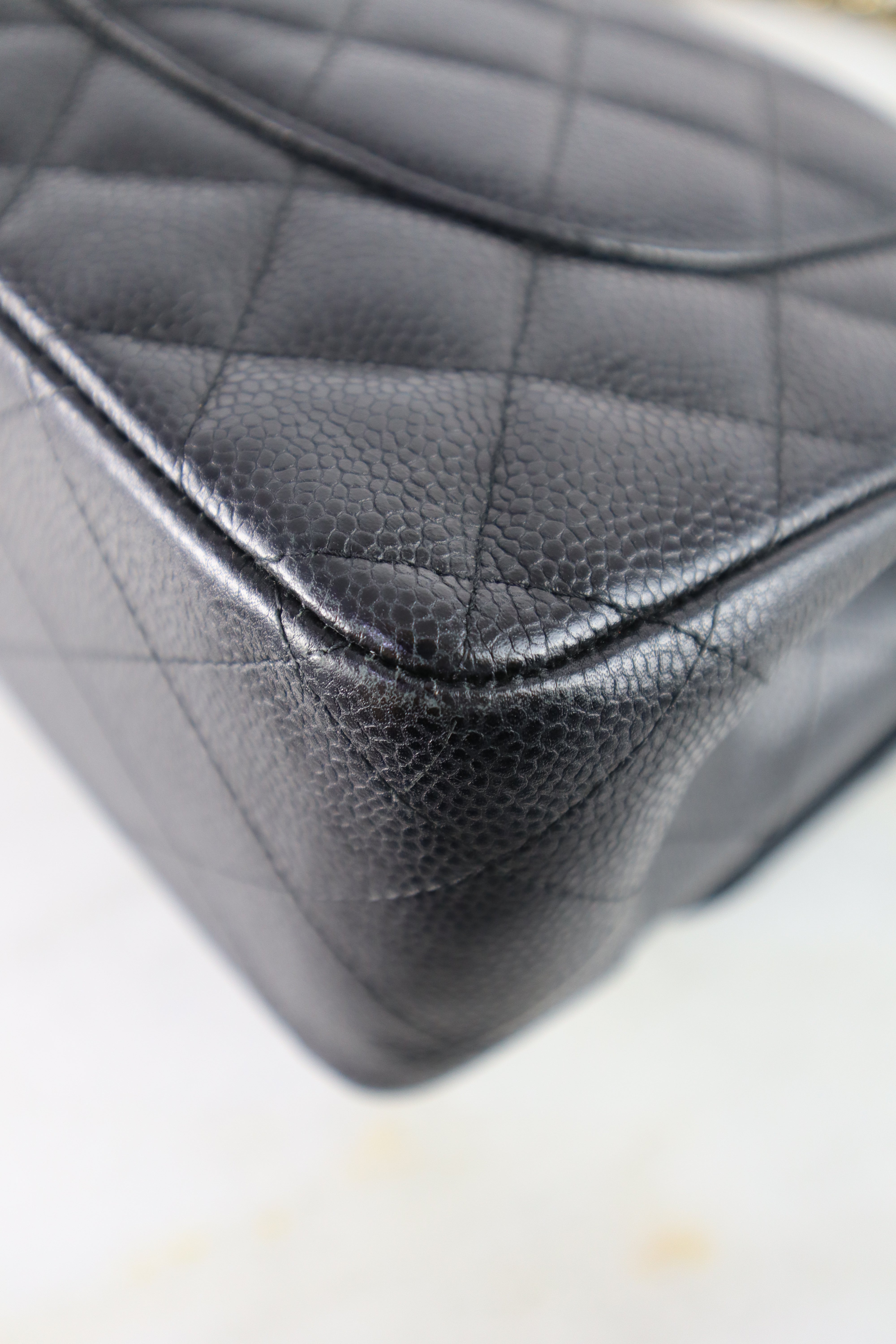 Chanel Black Classic Jumbo Bag