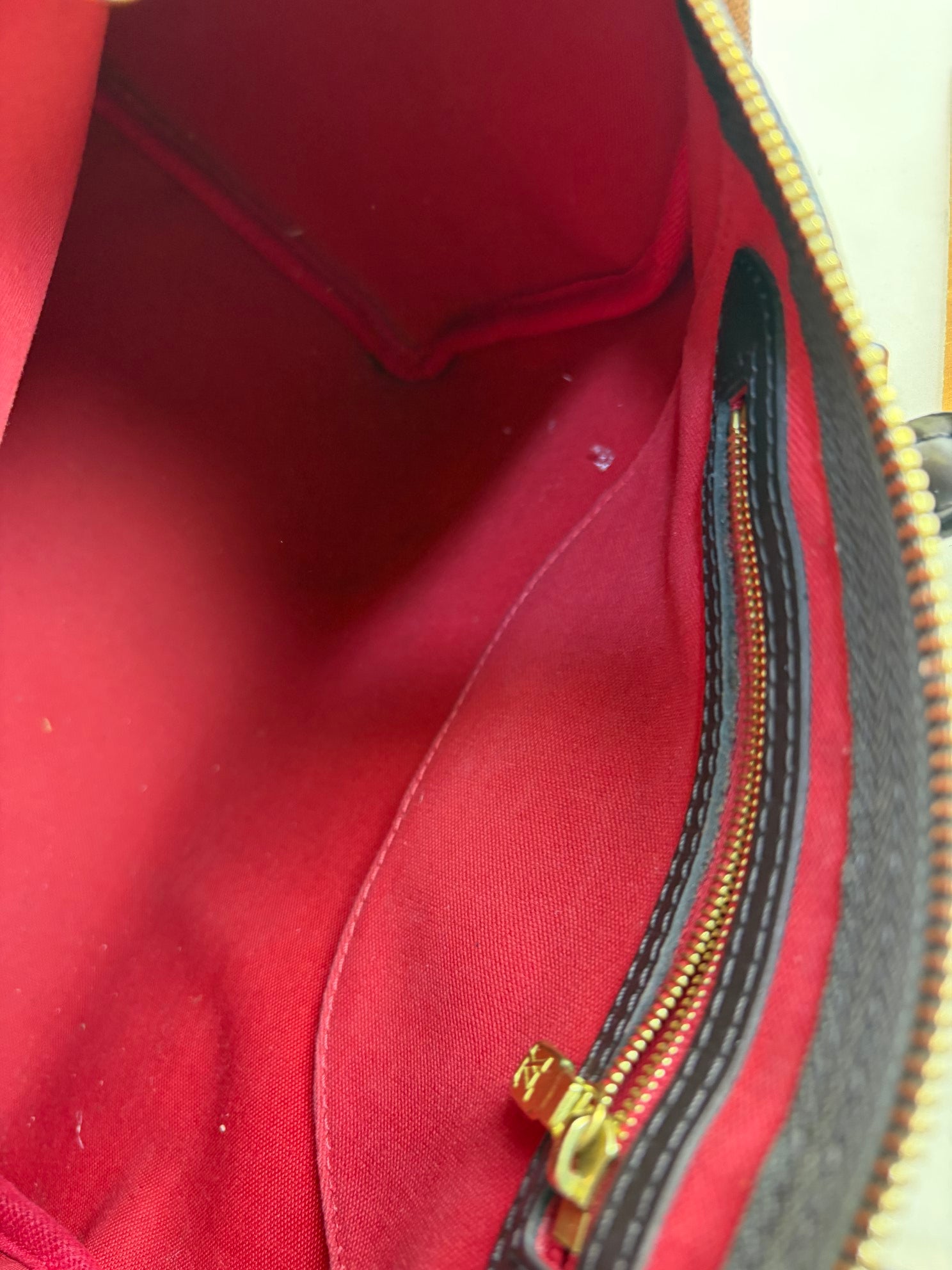 Louis Vuitton Damier Ebene Speedy 25 Bag