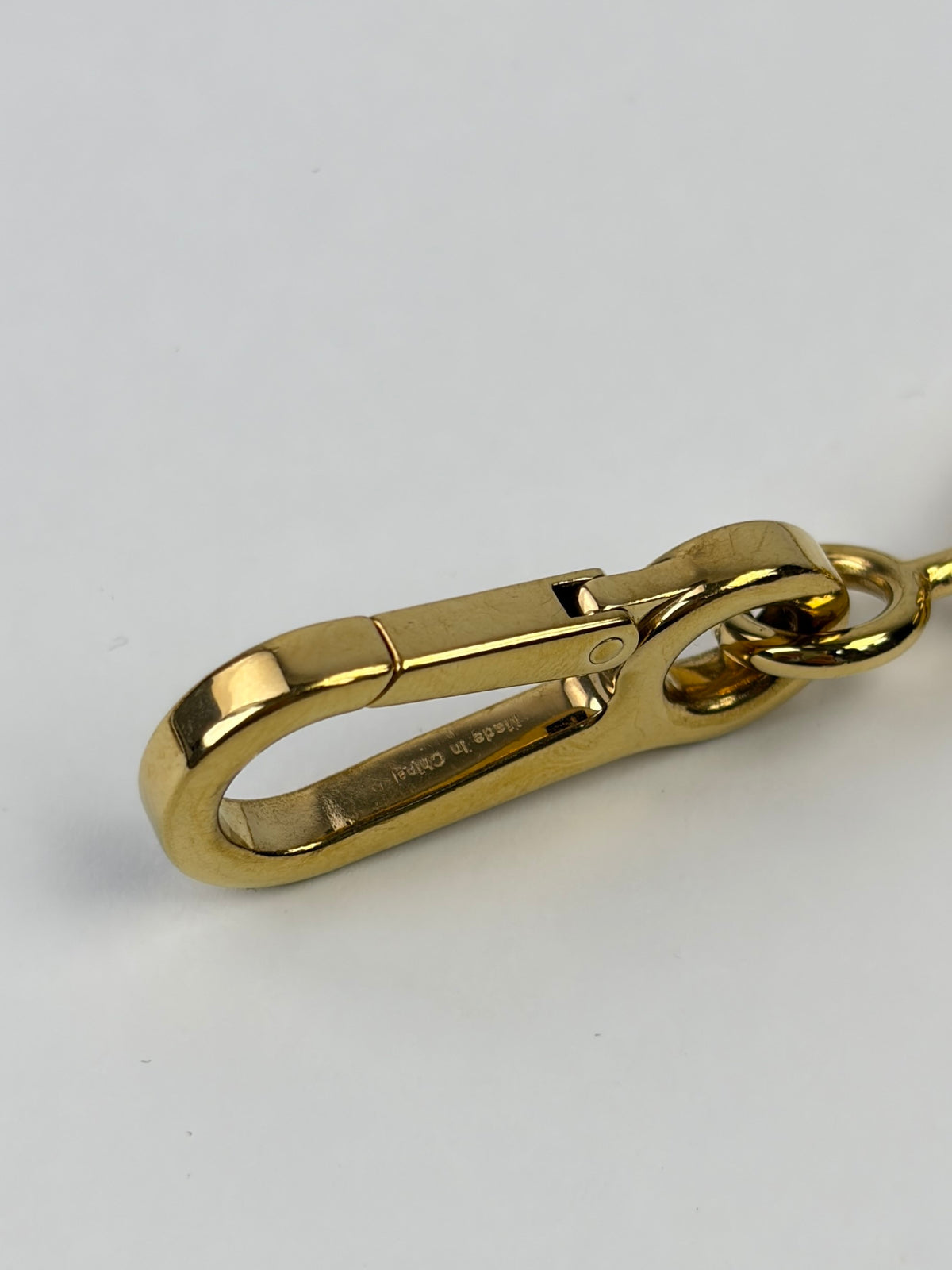 LOEWE gold chunky Donut chain bag