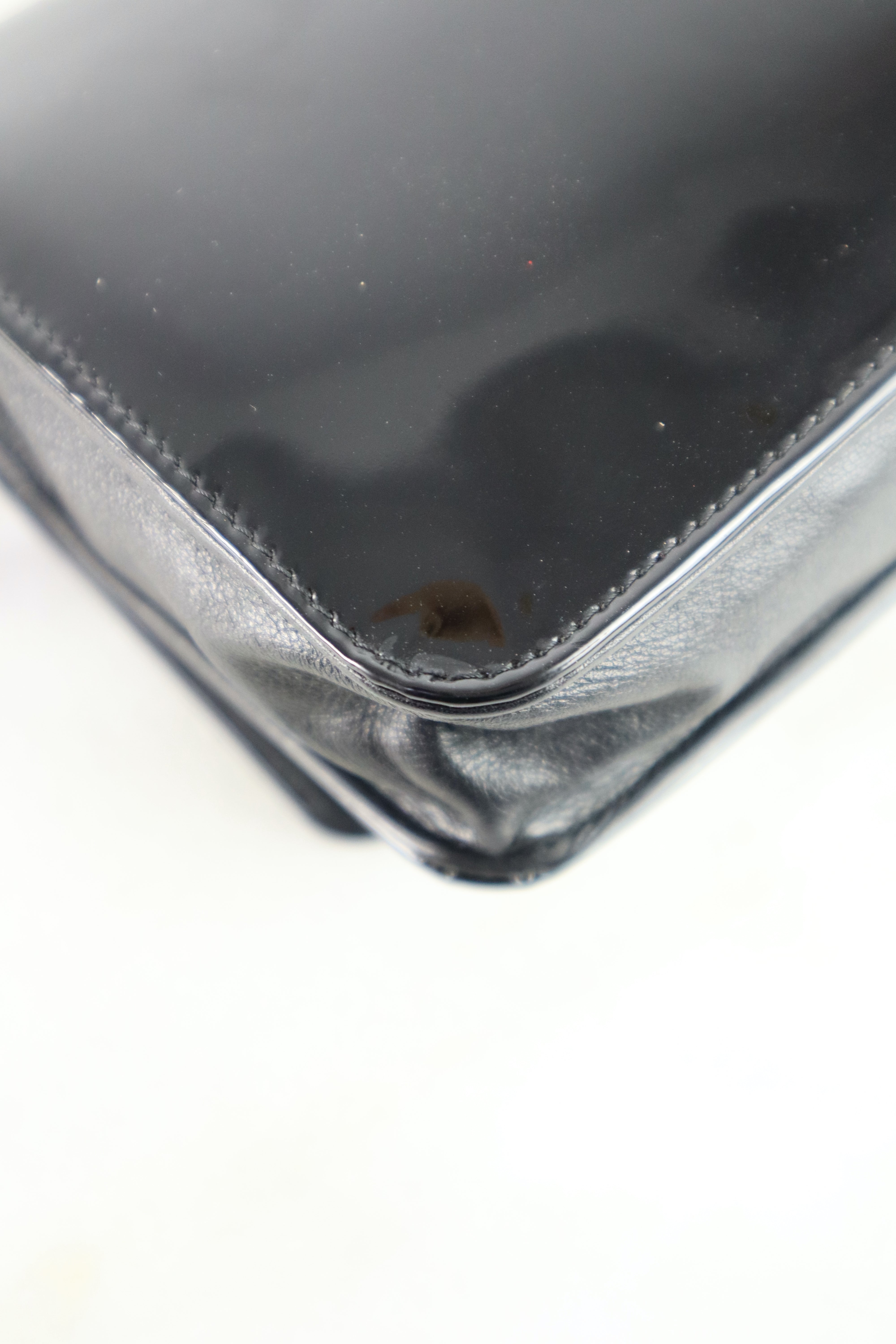 Chanel Black CC Compact Wallet on Chain