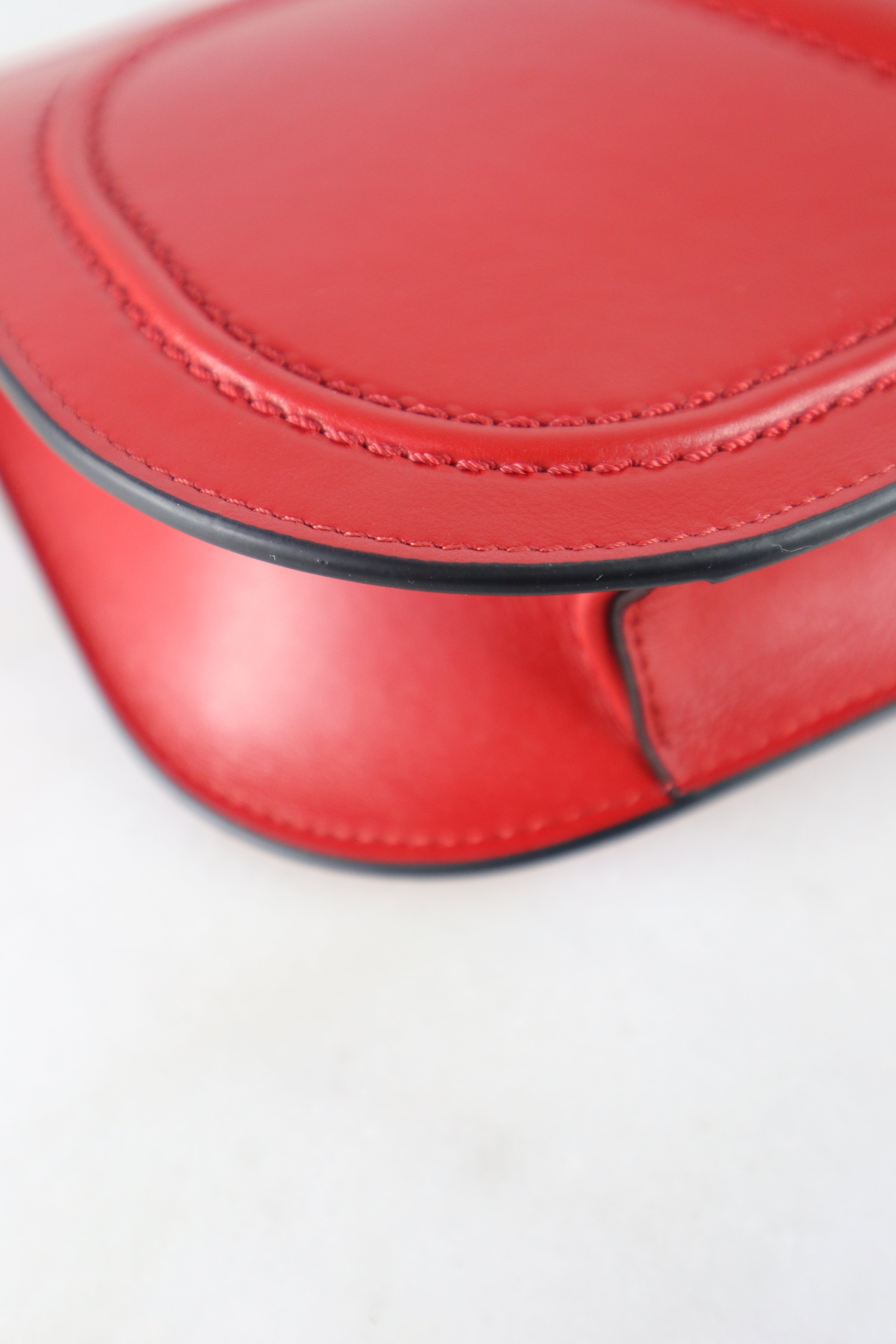 Valentino Red Super V LOGO Pouch