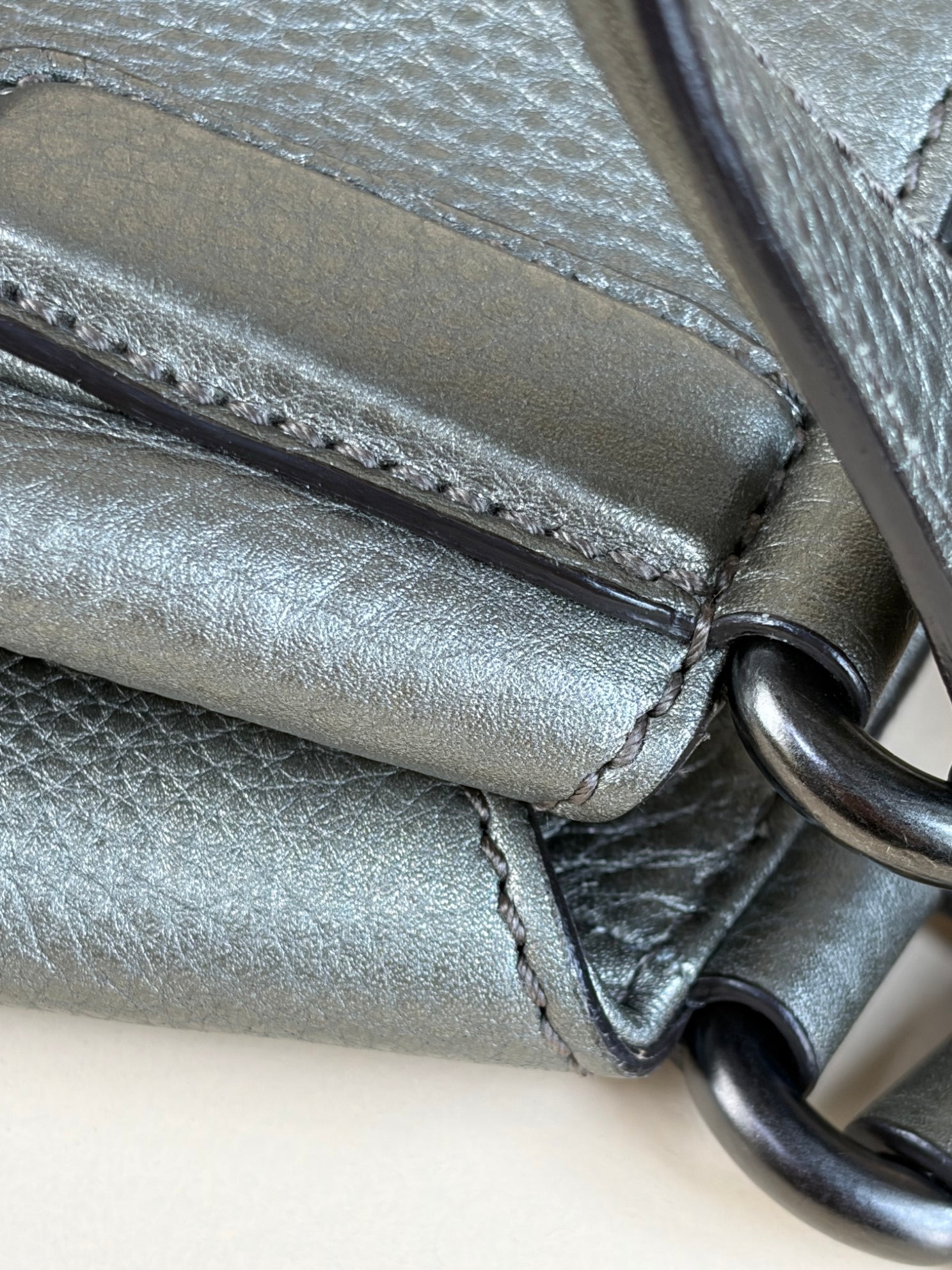 Gucci Grey Soho Medium Shoulder Bag