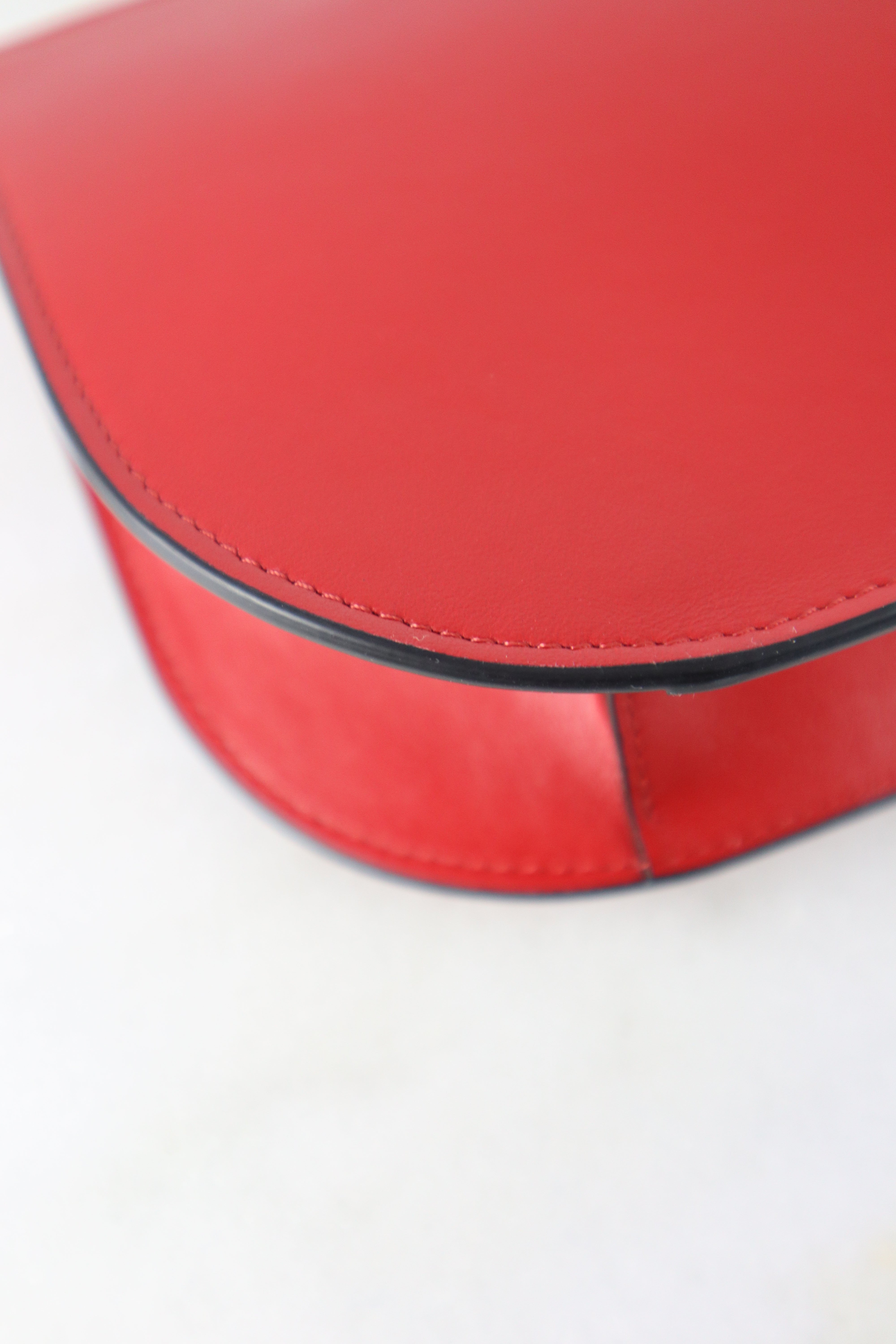 Valentino Red Super V LOGO Pouch