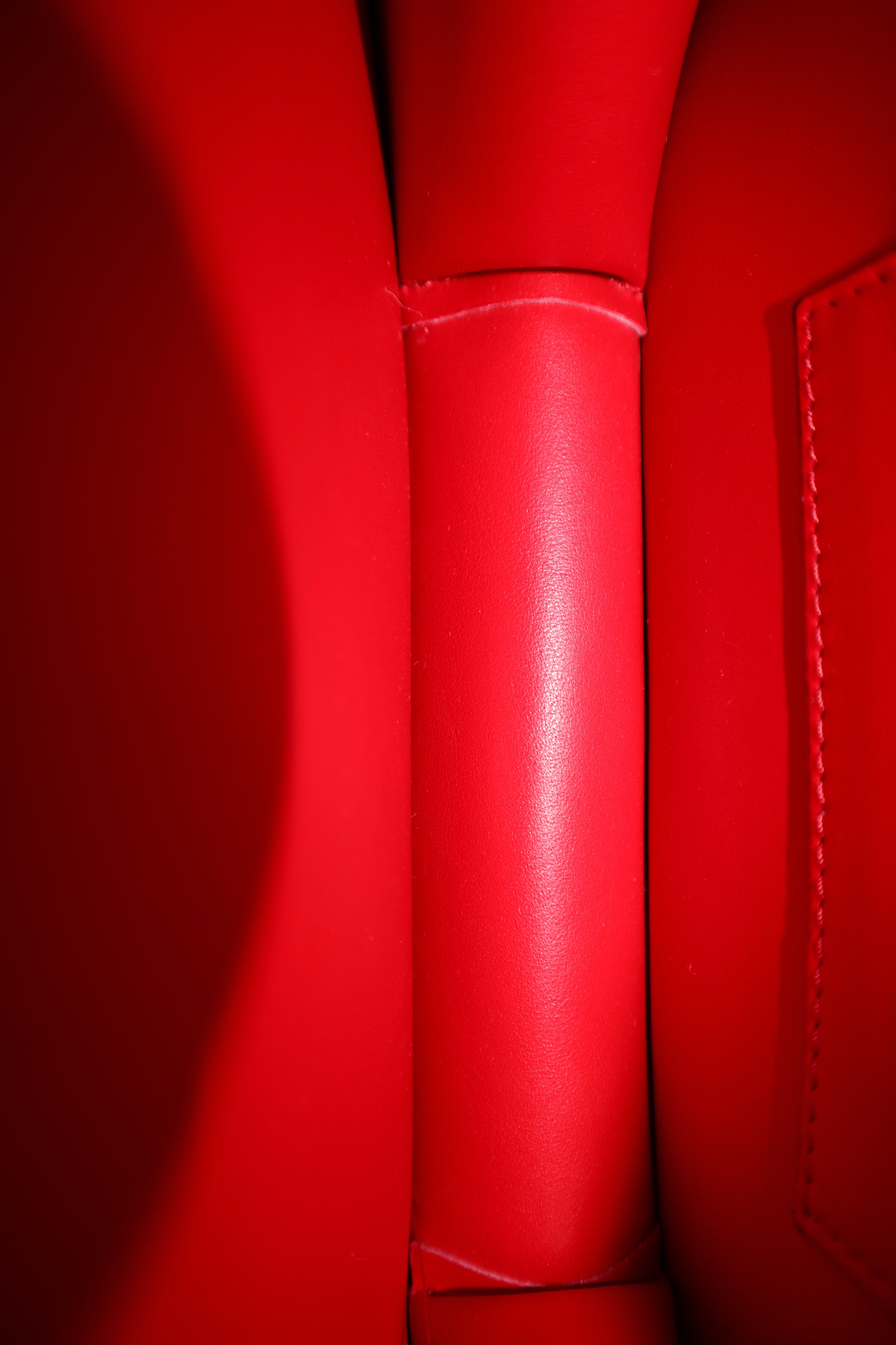 Valentino Red Super V LOGO Pouch