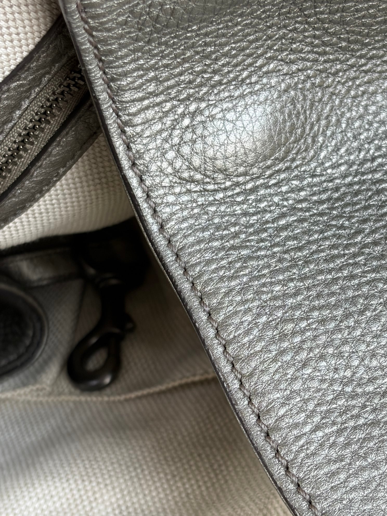 Gucci Grey Soho Medium Shoulder Bag