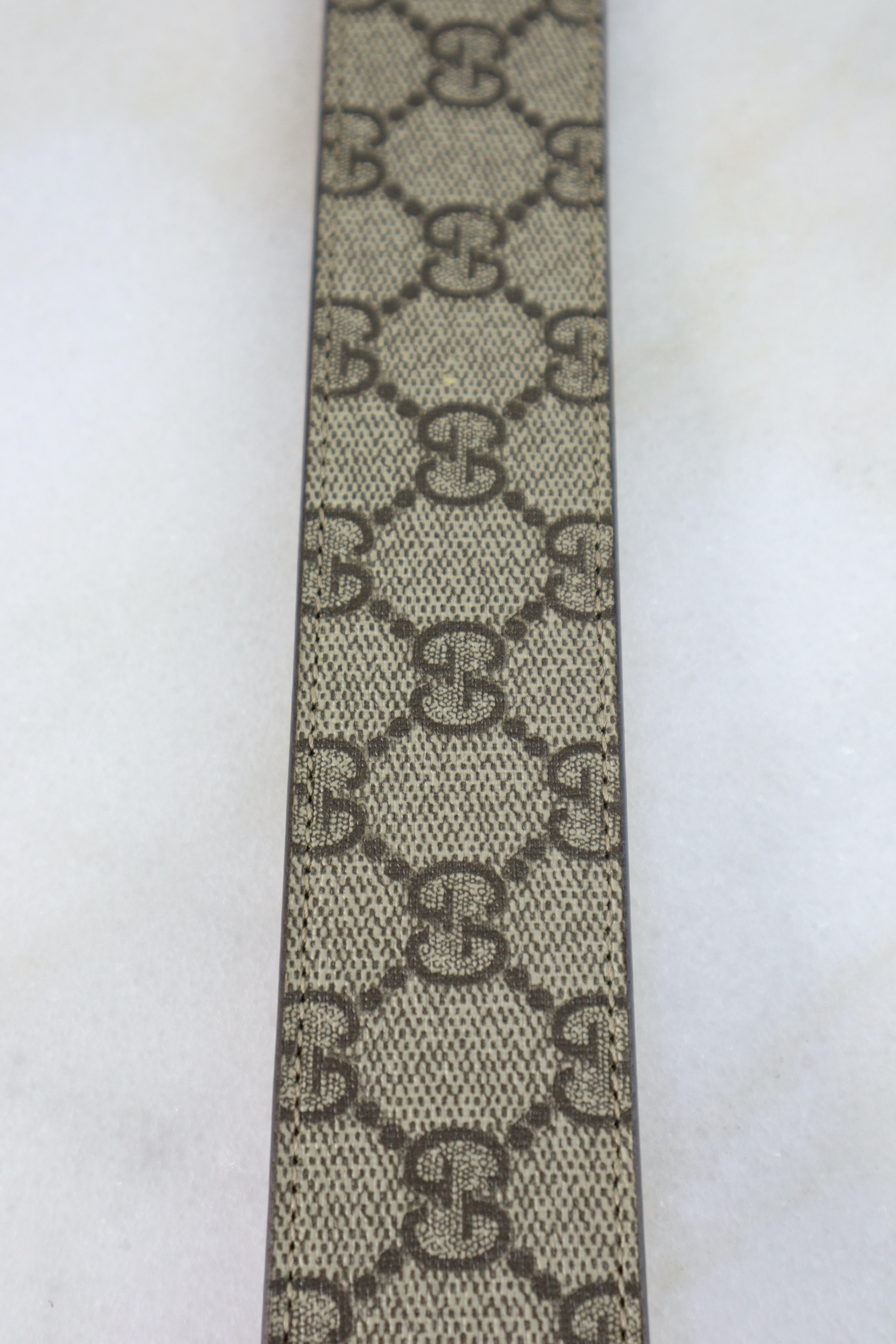 Gucci Brown GG Belt 42-Belt-Gucci-The Closet Egypt