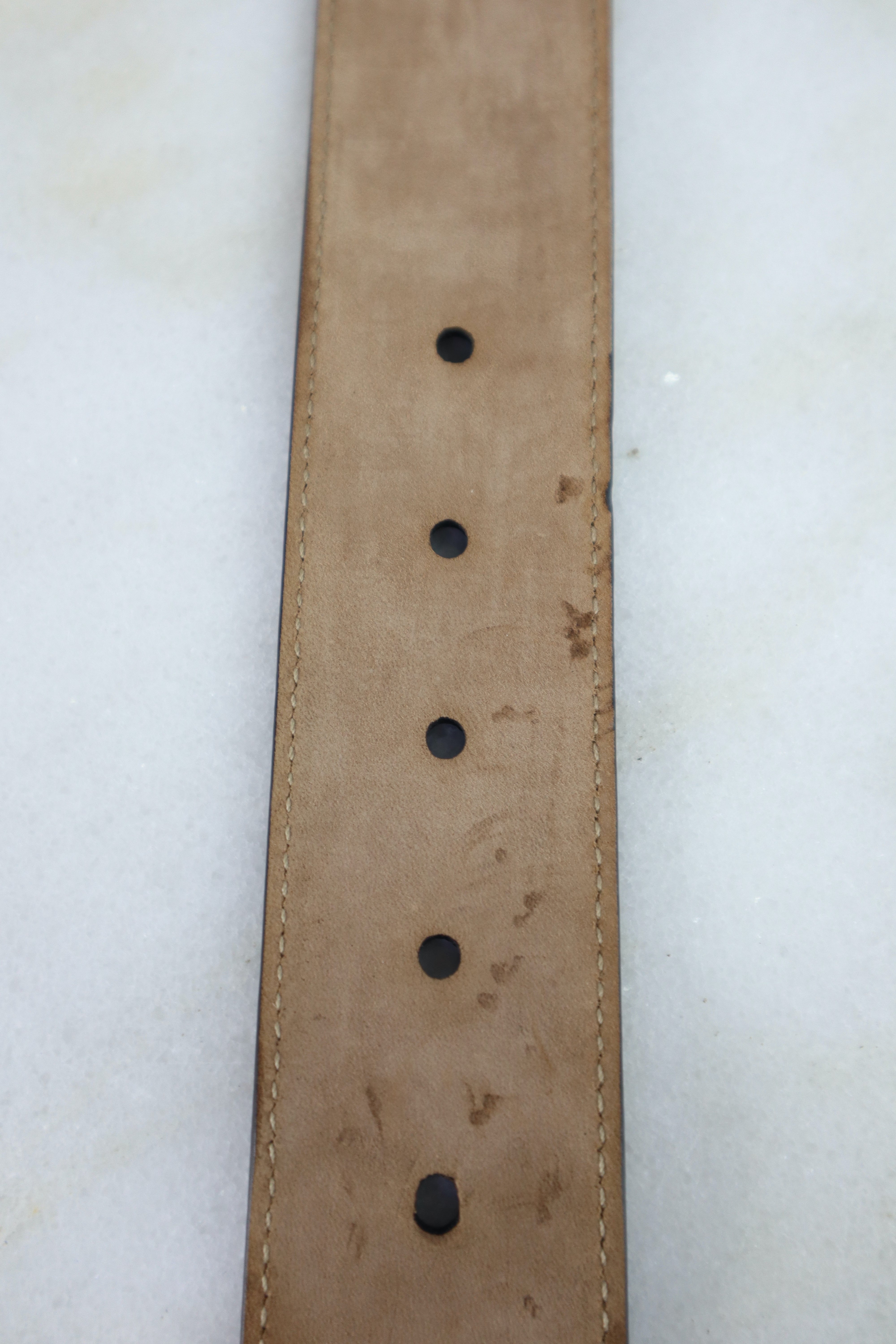 Gucci Brown GG Belt 42