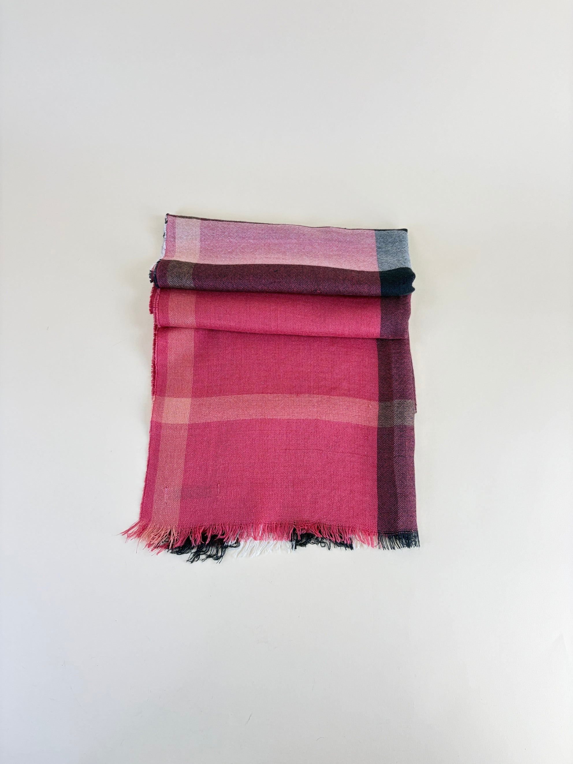 Burberry Multicolor Horseferry Check Cashmere/Silk Scarf
