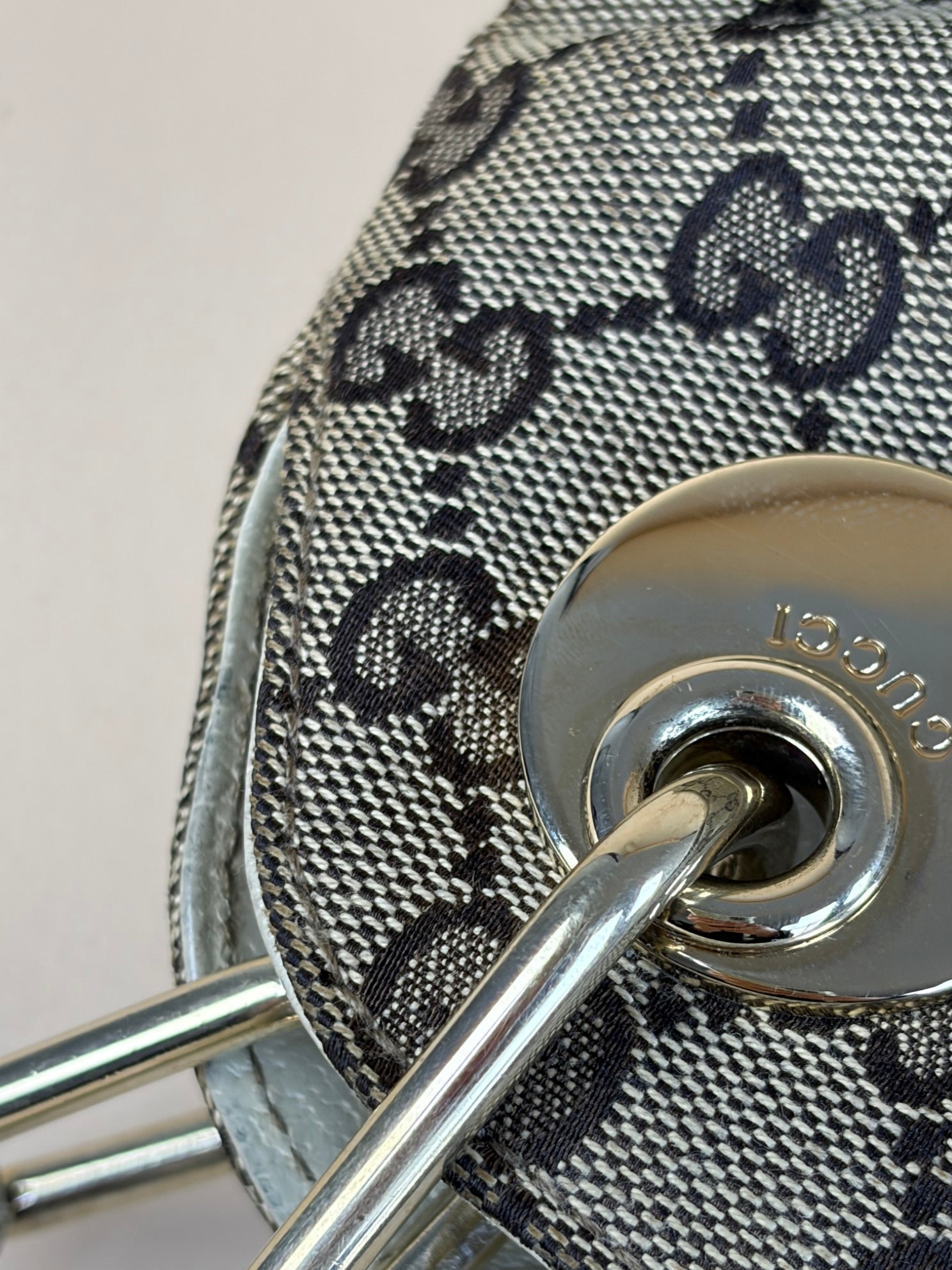 Gucci Bicolor GG Monogram Medium Eclipse Tote Bag