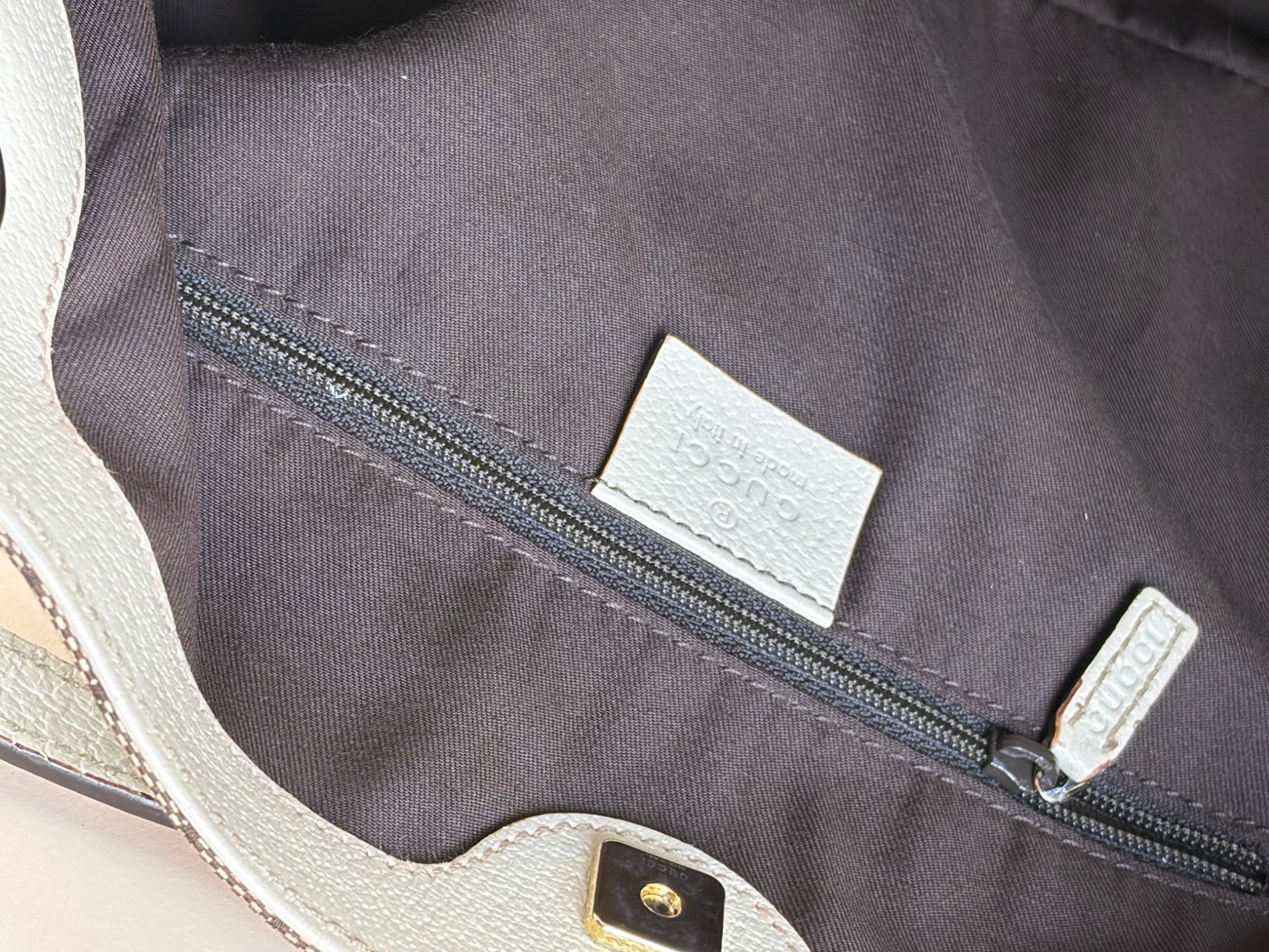 Gucci Bicolor GG Monogram Medium Eclipse Tote Bag