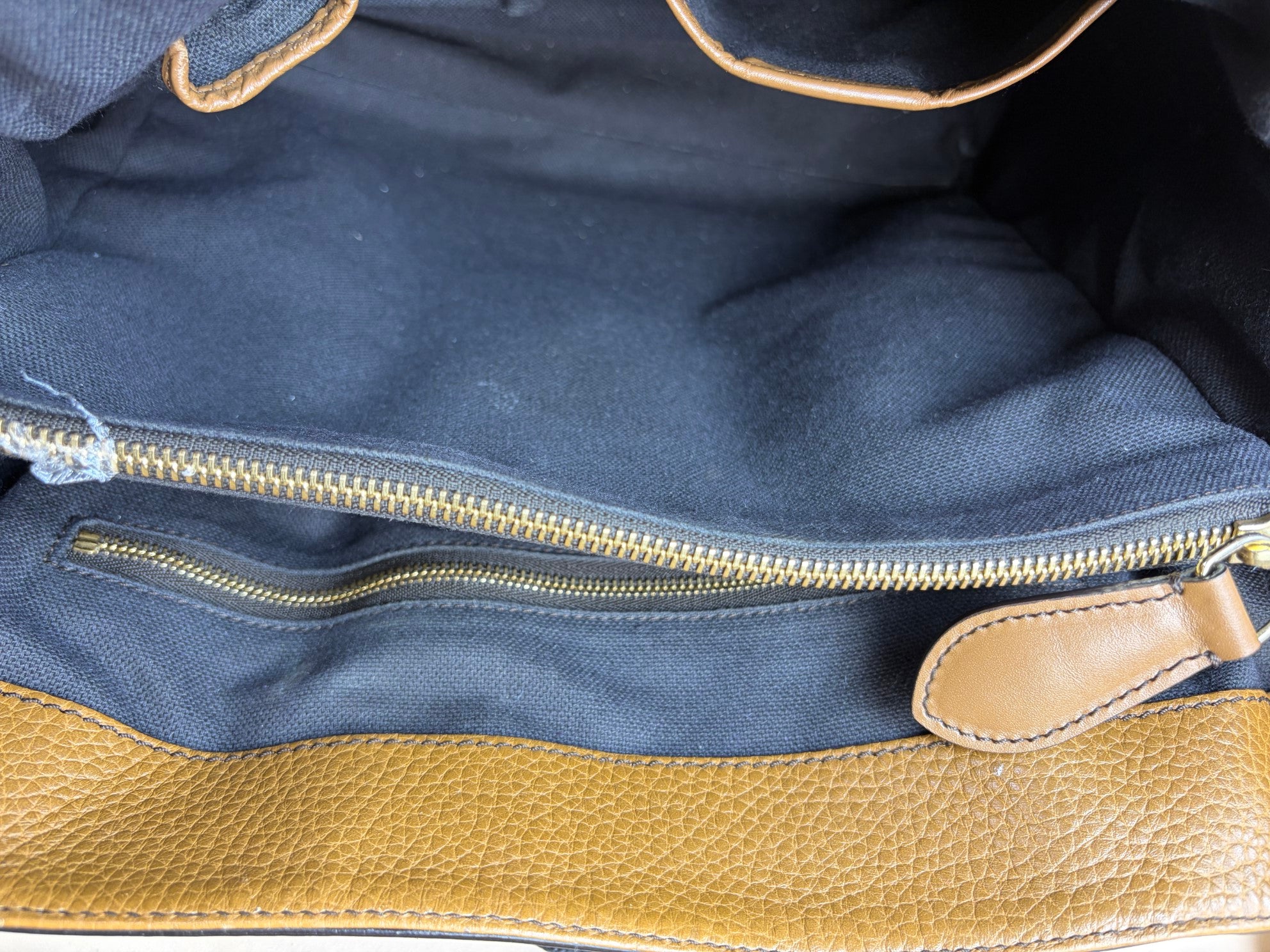 Burberry Beige Golderton Haymarket Tote Bag