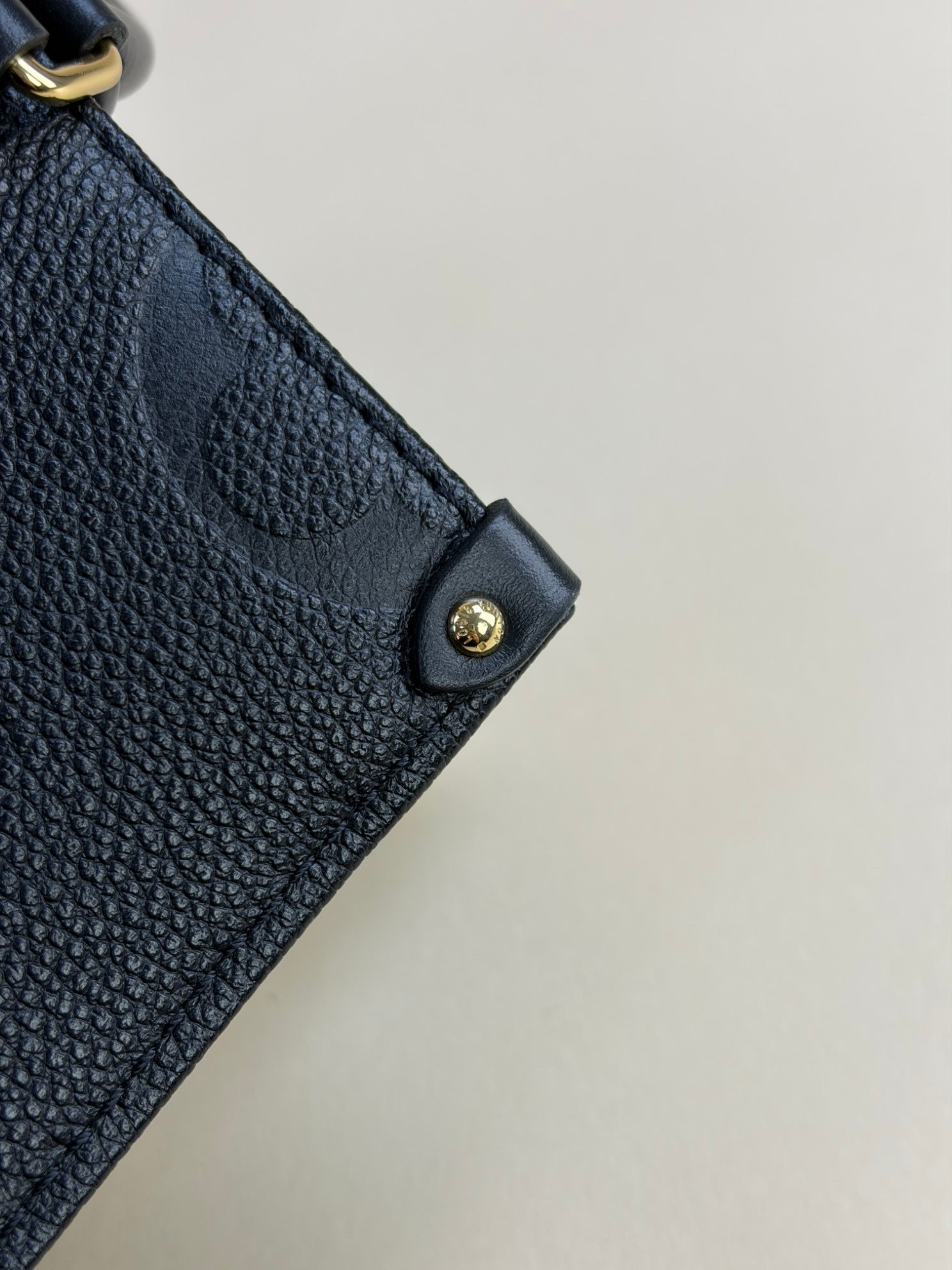 Louis Vuitton Black OnTheGo East West Empreinte with Chain and Strap