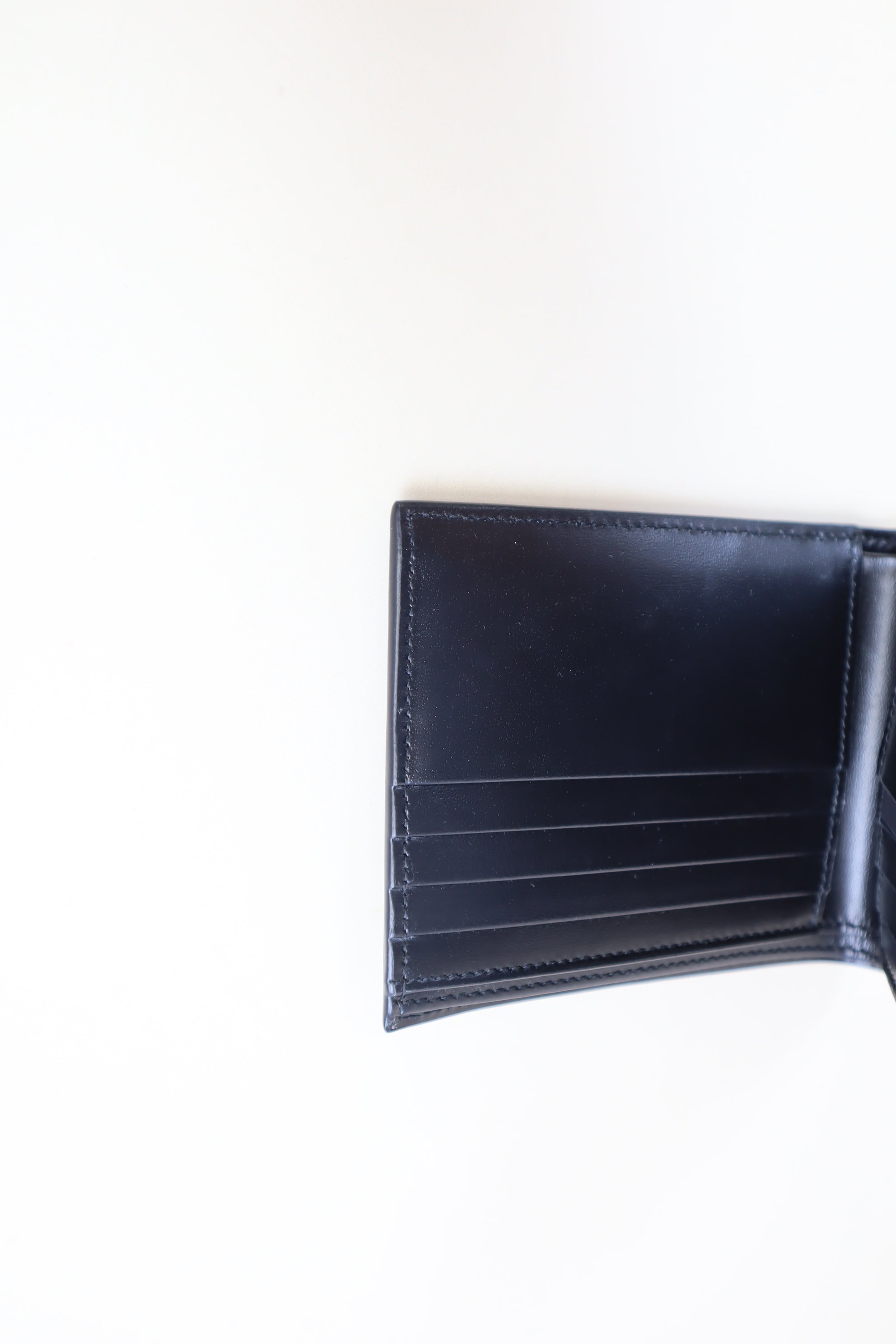 YSL Black Tiny Cassandre Wallet