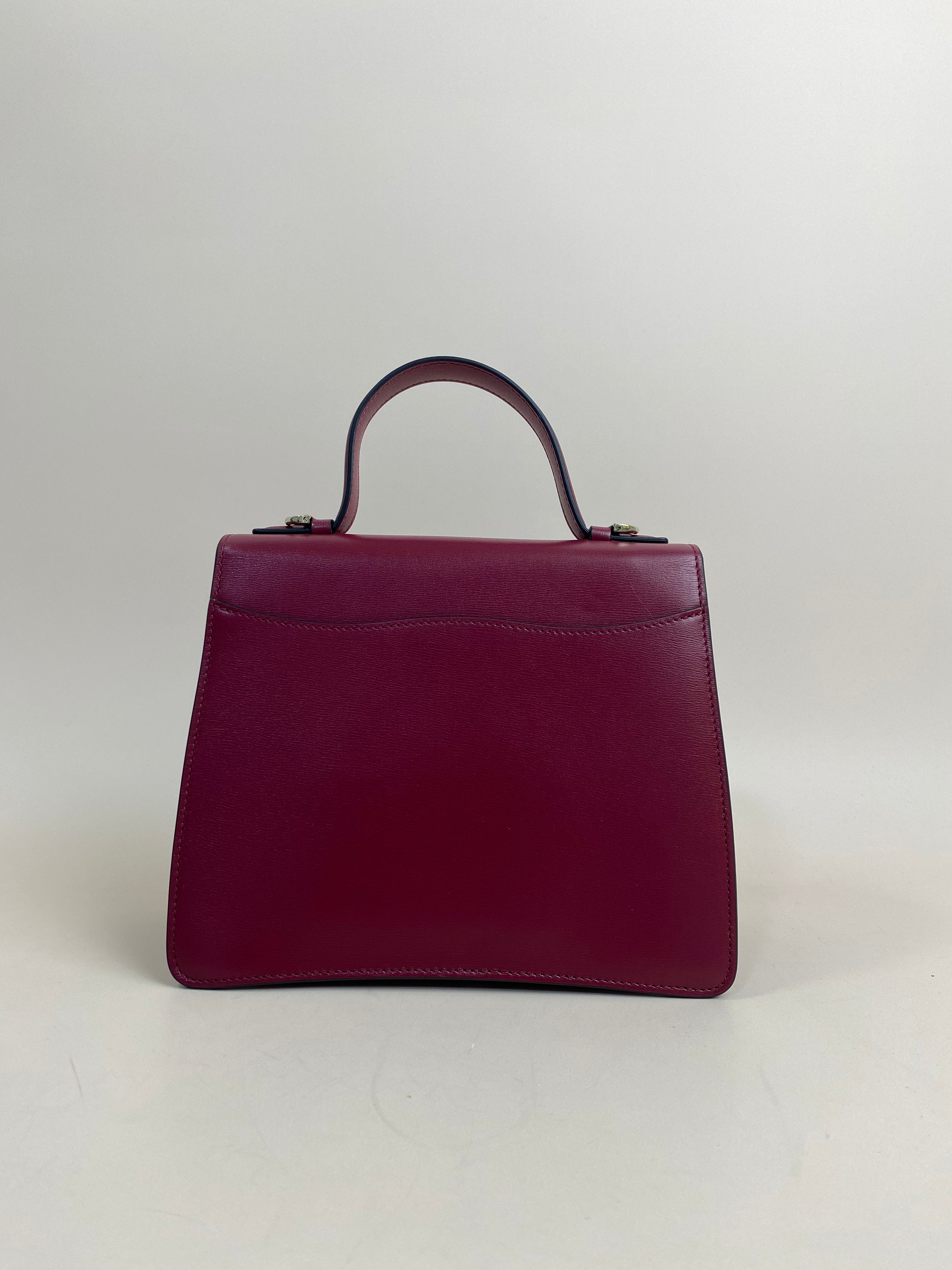 Cartier Red Small Model Panthere De Cartier Top Handle Bag