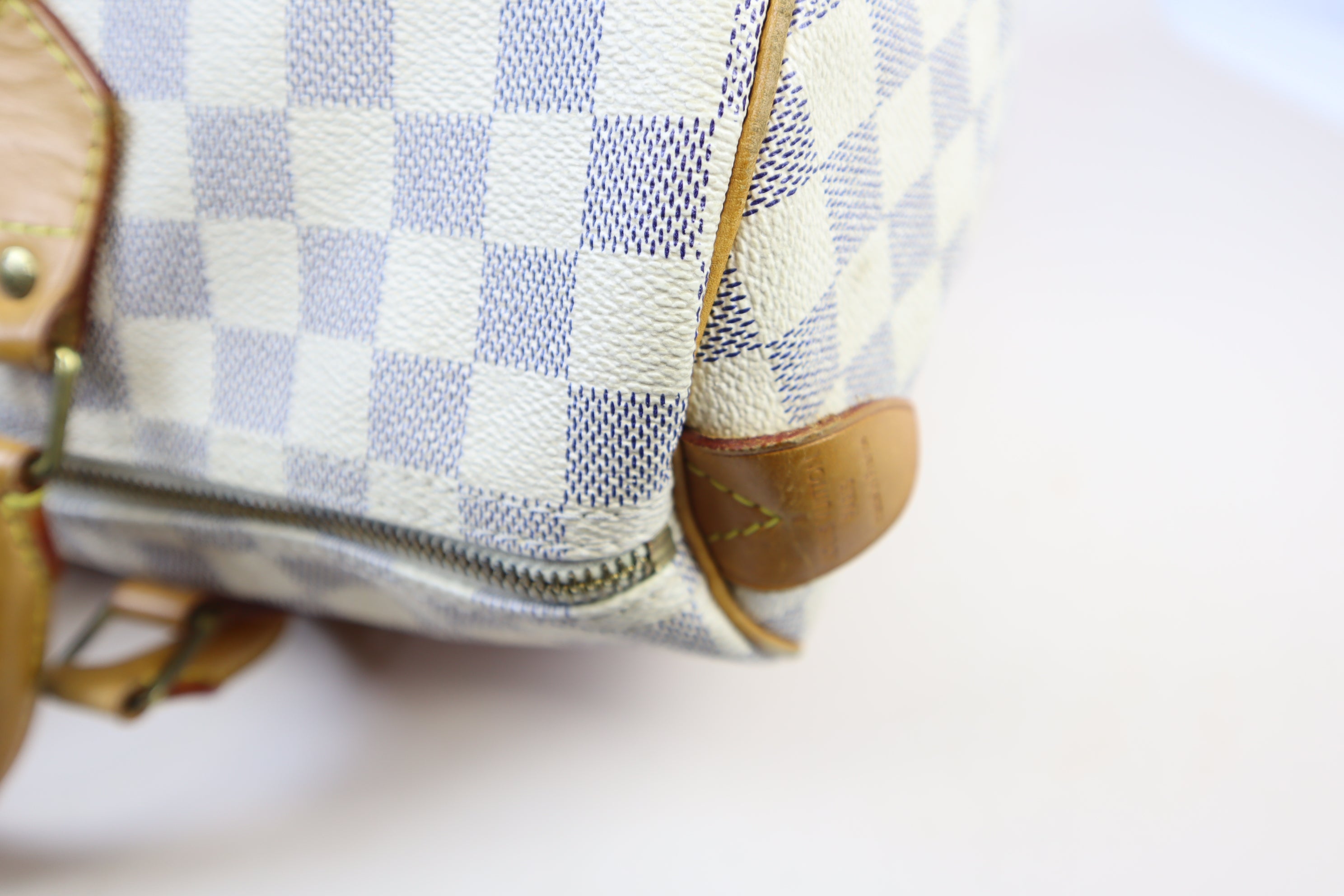 Louis Vuitton Damier Azur Speedy 35 Bag