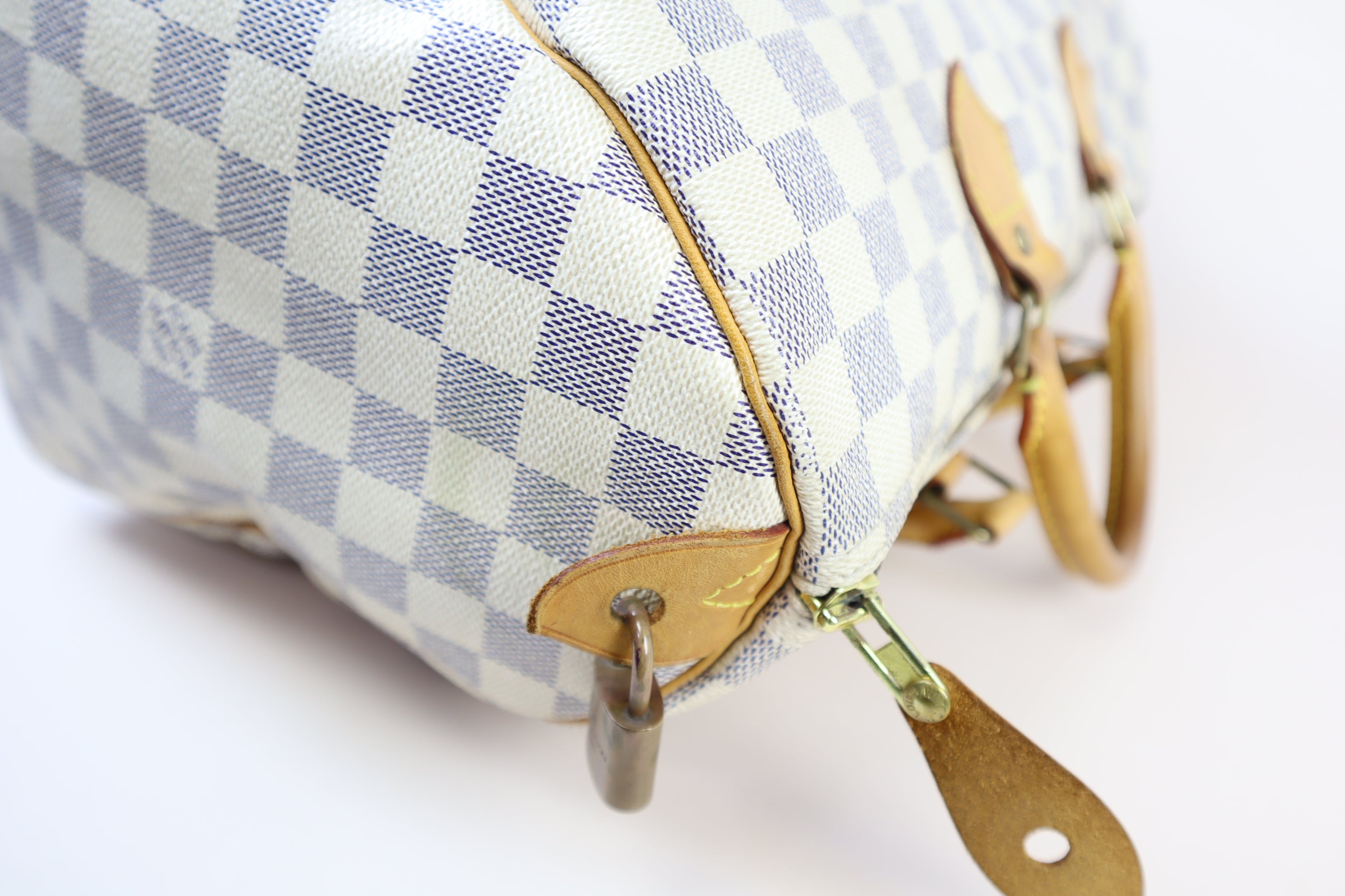Louis Vuitton Damier Azur Speedy 35 Bag