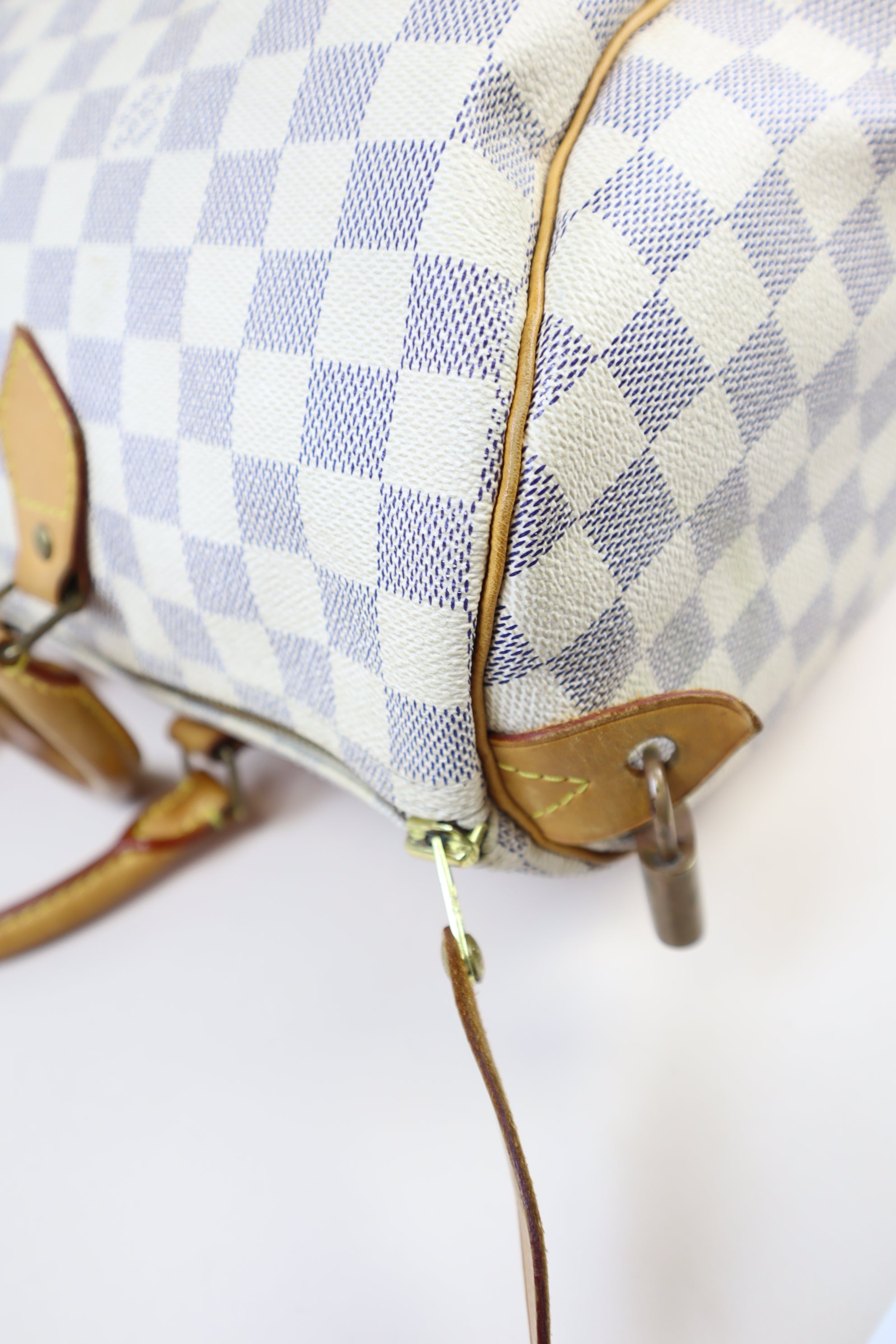 Louis Vuitton Damier Azur Speedy 35 Bag