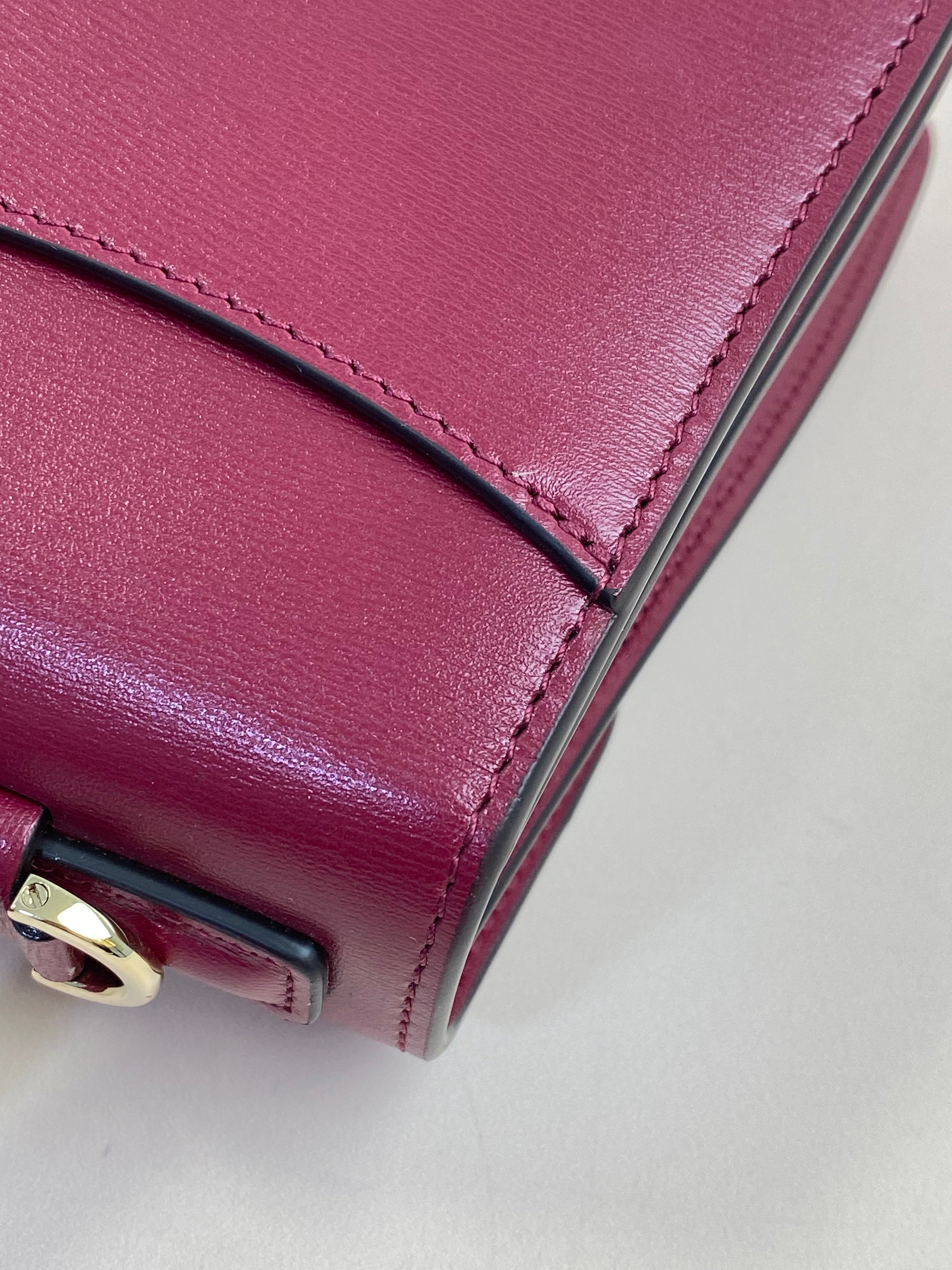 Cartier Red Small Model Panthere De Cartier Top Handle Bag