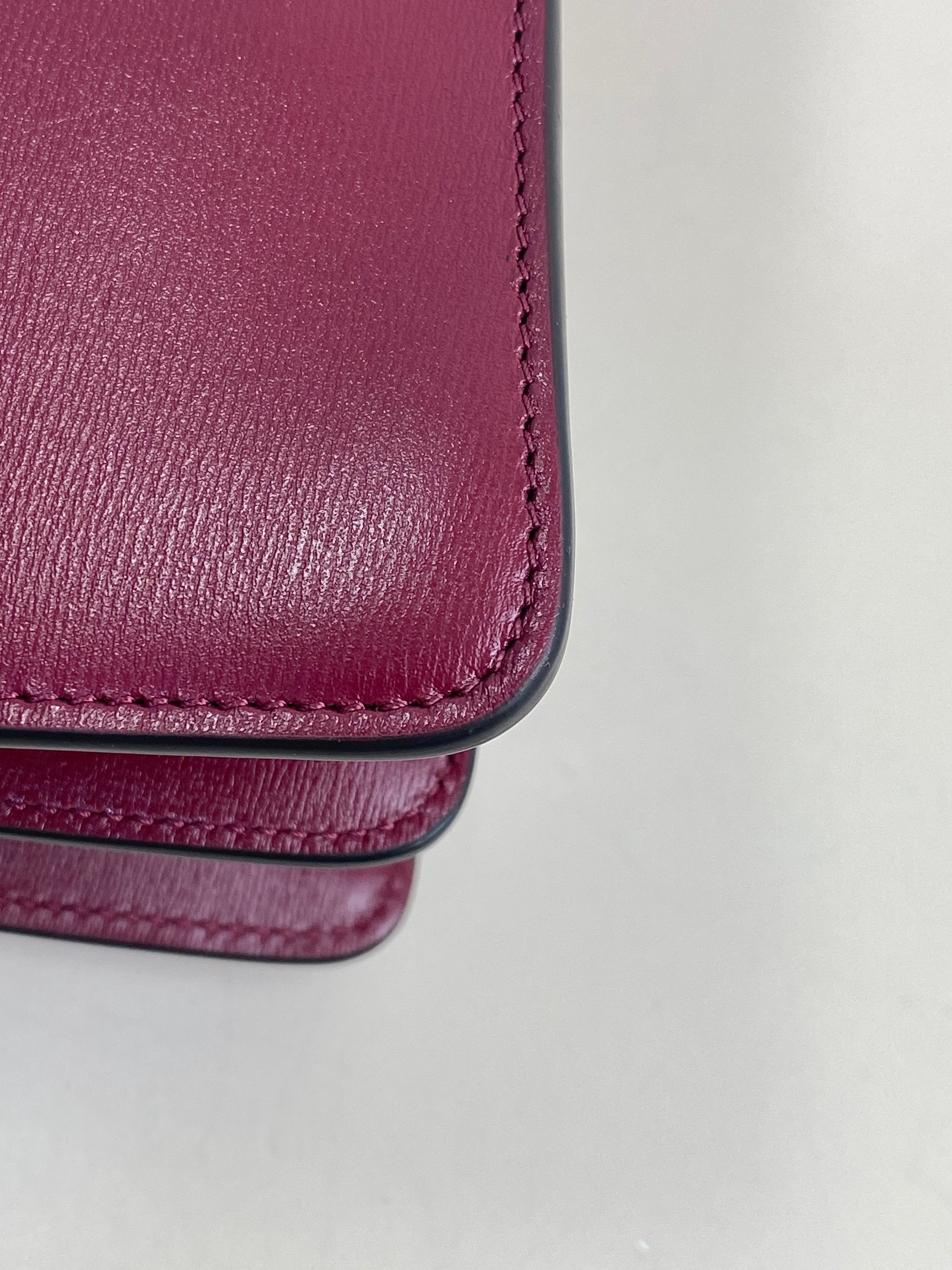 Cartier Red Small Model Panthere De Cartier Top Handle Bag