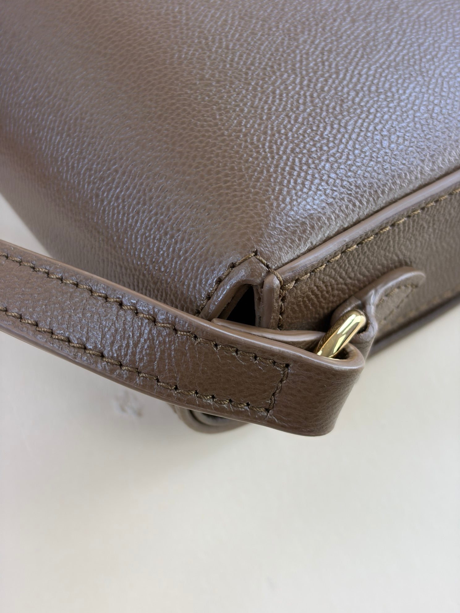 Burberry Brown New Hampshire House Check Crossbody Bag